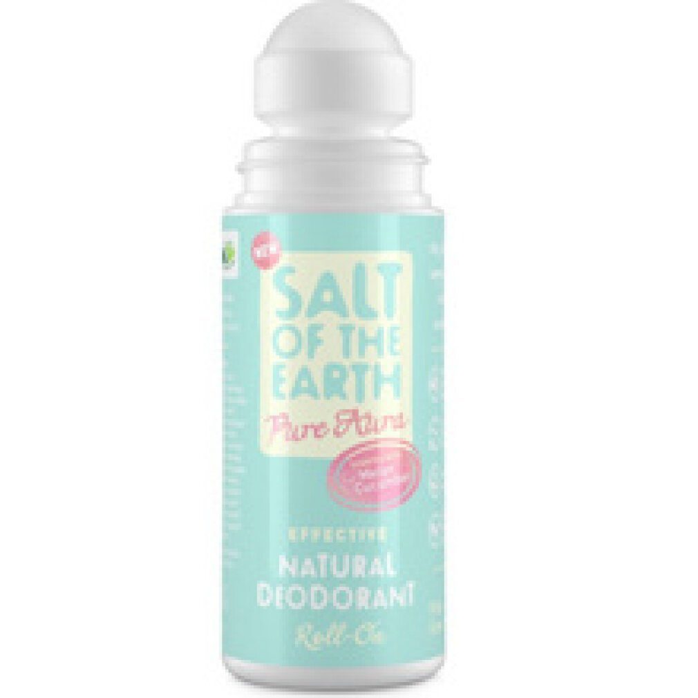 Salt of the earth Deo-Zerstäuber Kugel Deodorant mit Wassermelone und Gurke Pure Aura Natura 75 Ml