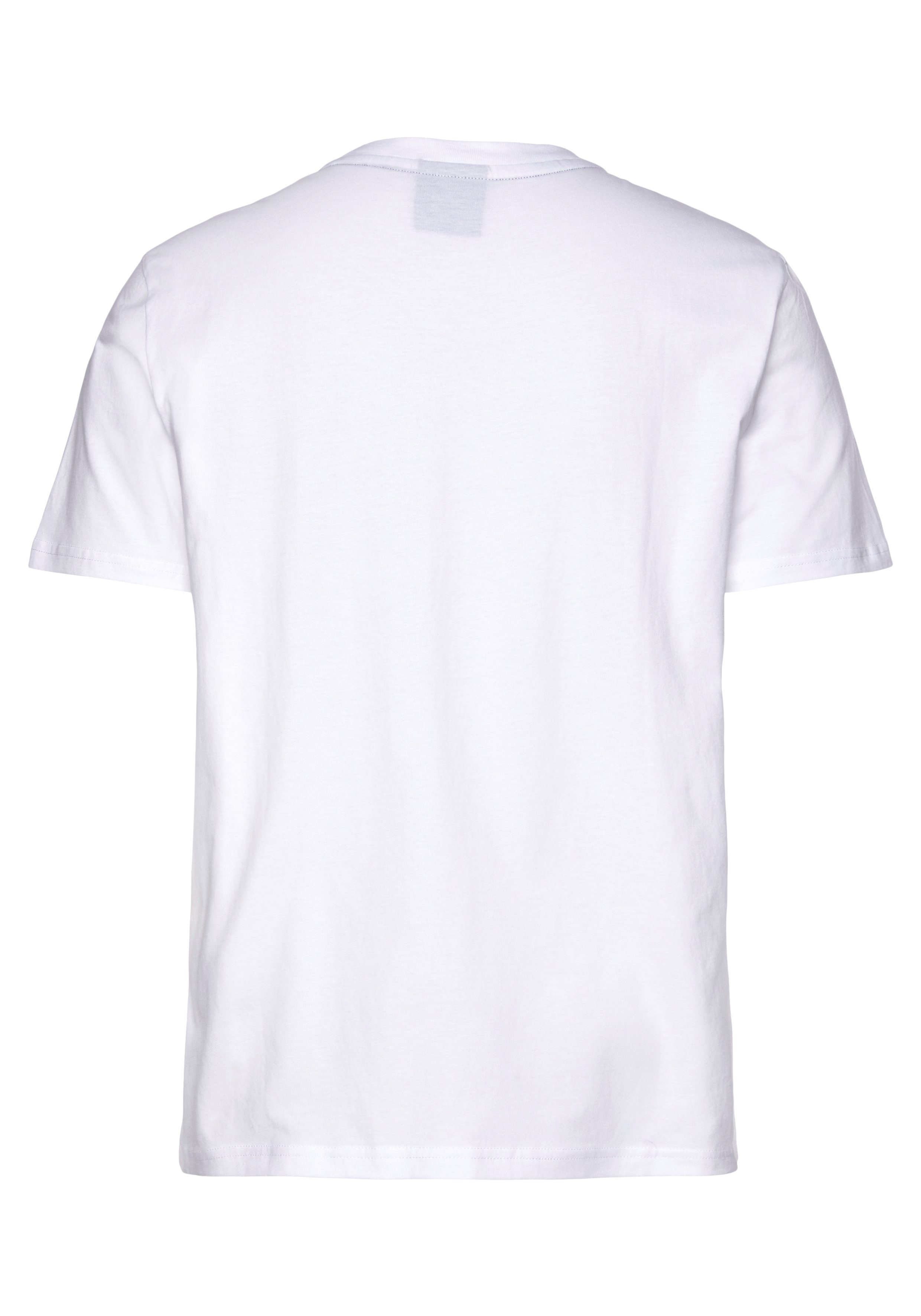 T-Shirt weiß, Champion 2er-Pack) (Packung, schwarz