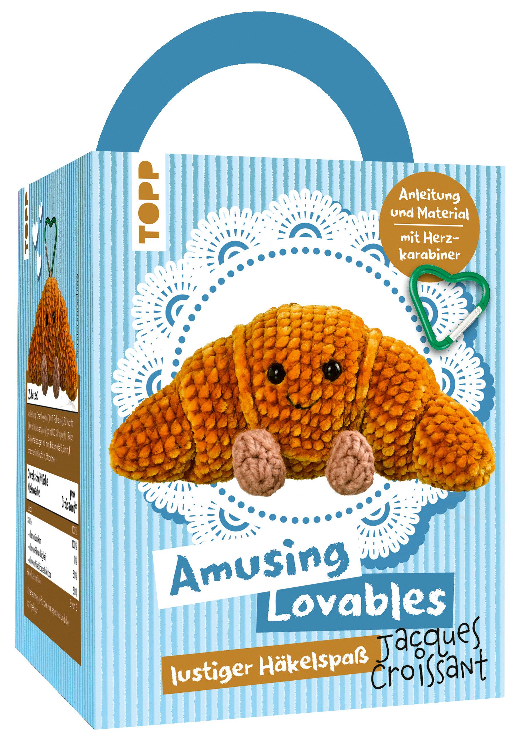 Topp Kreativset Häkelset Amusing Lovables - Jacques Croissant, (8-tlg ...