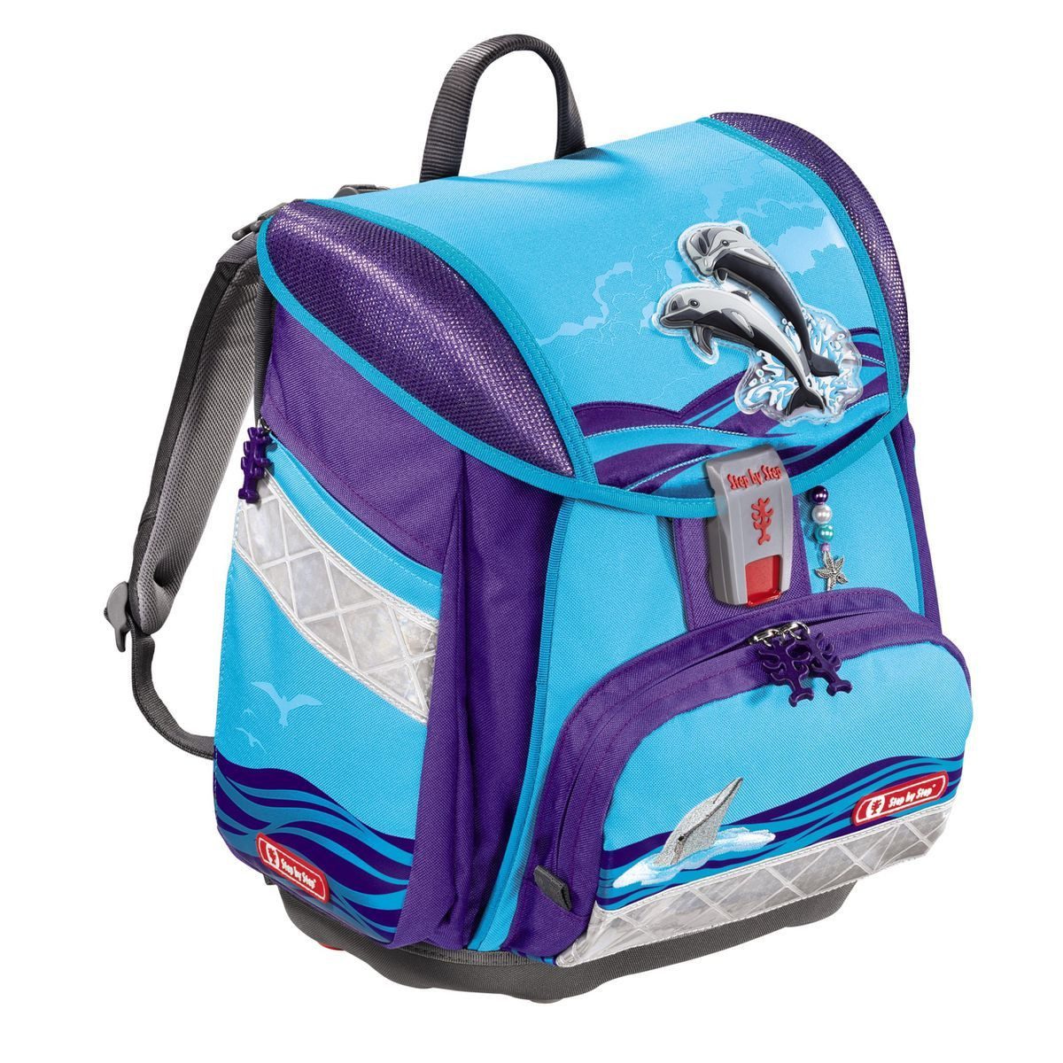 Step by Step Schulranzen Touch 2 (4tlg., inkl. Federmäppchen, Turnbeutel und Schlamperrolle)