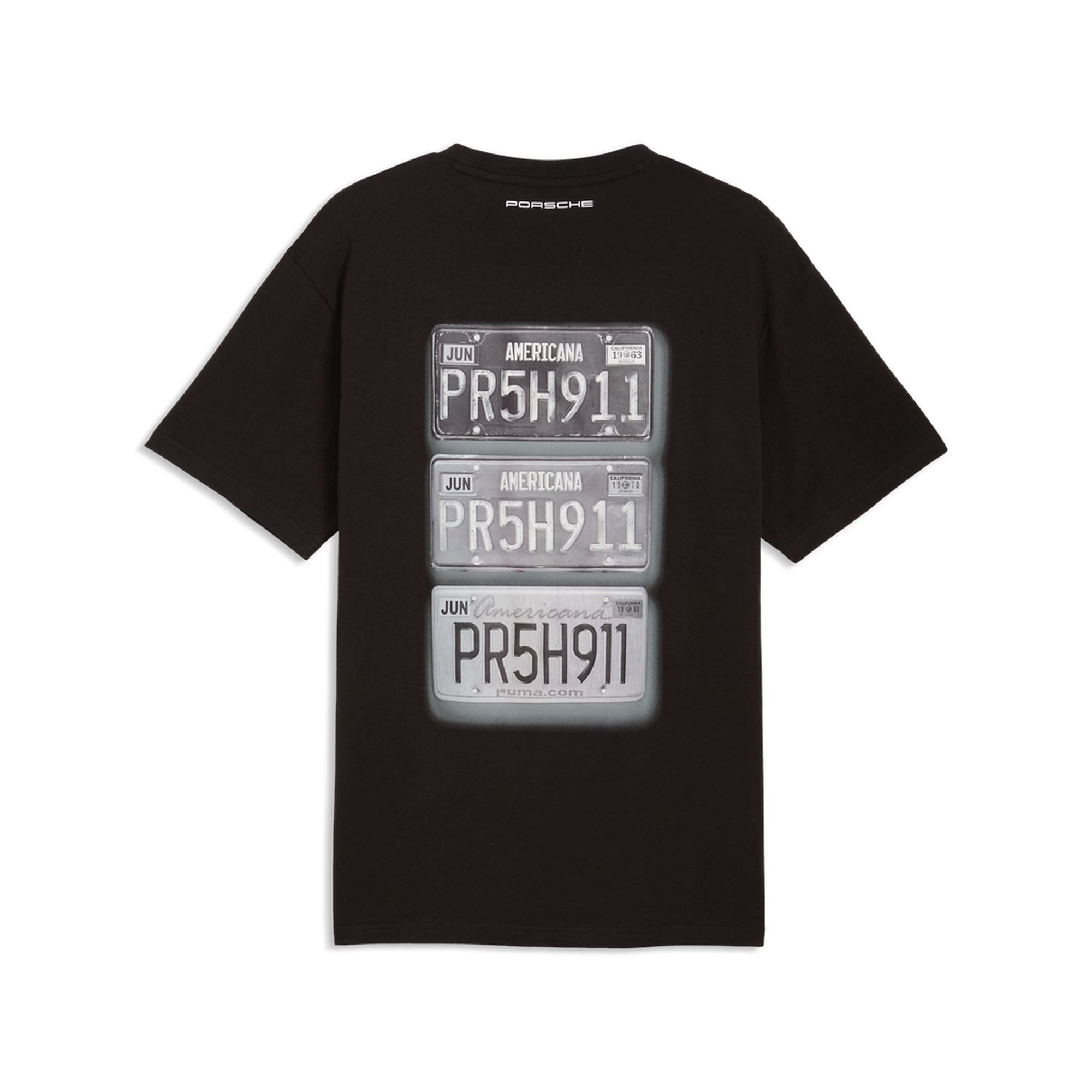 Porsche Motorsport T-Shirt Porsche T-Shirt 'Race Americana' Puma 2026 - schwarz