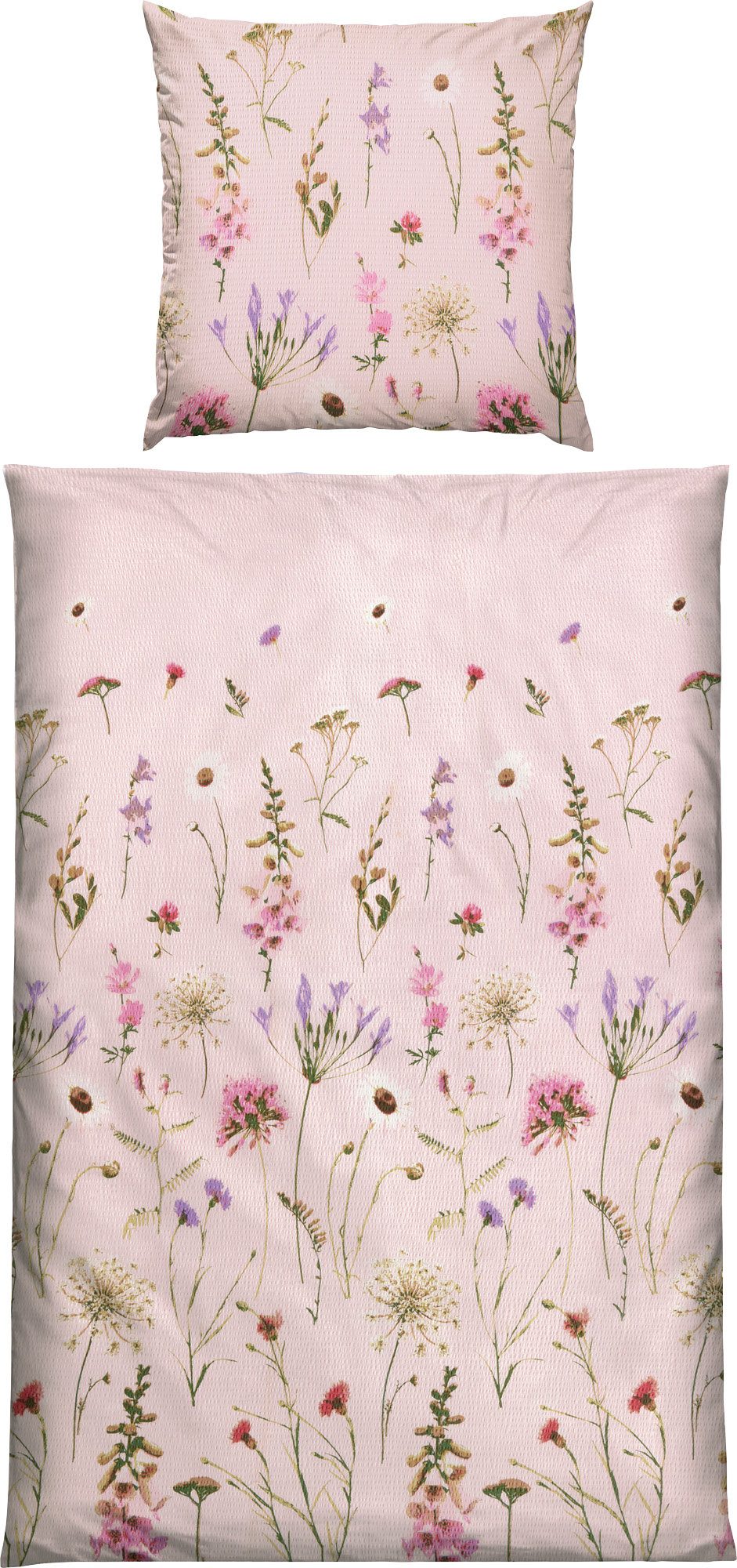 REDBEST Bettwäsche Bettwäsche, Seersucker, Blumen günstig online kaufen