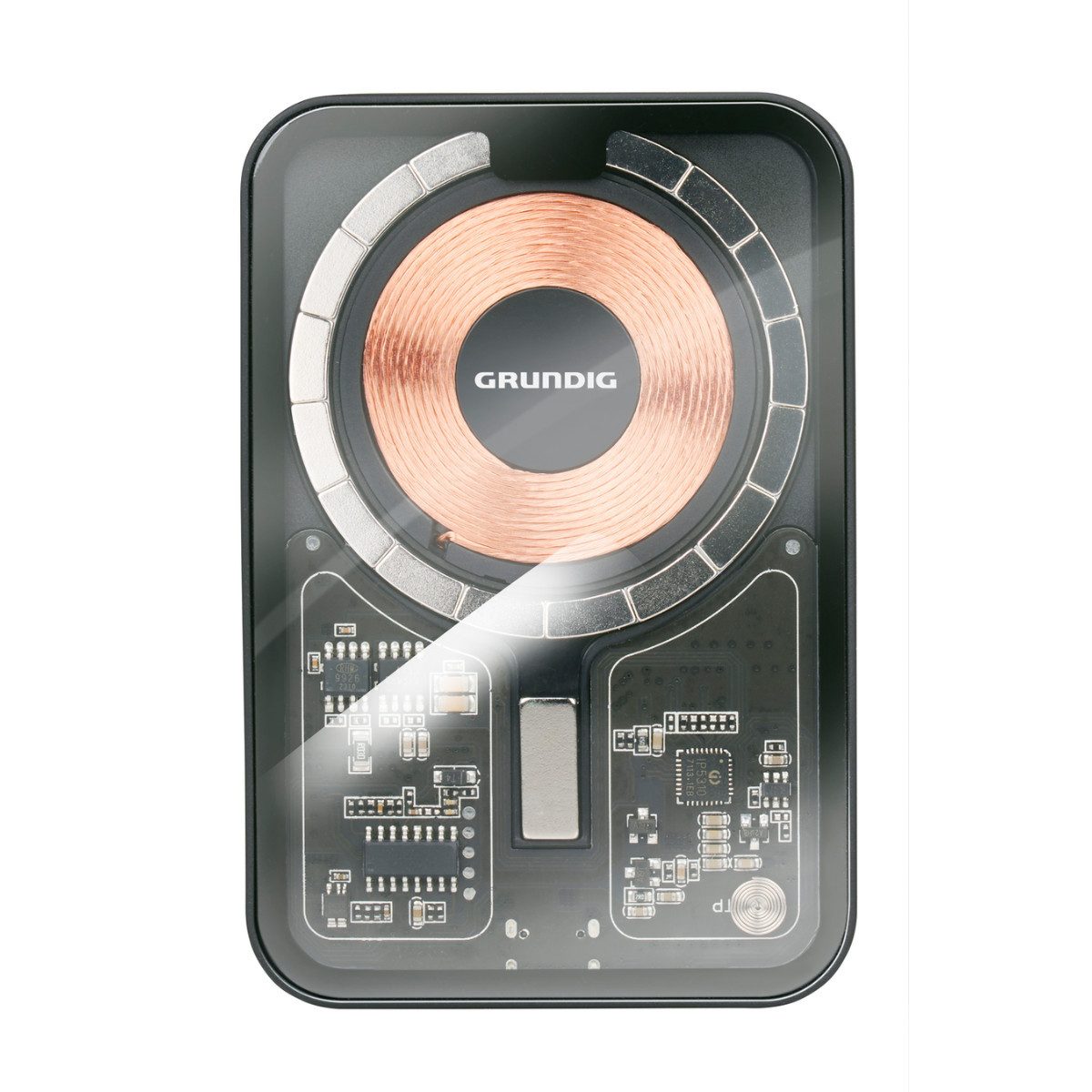 Grundig Grundig Drahtlos Power Bank Transparent 5000mAh Powerbank
