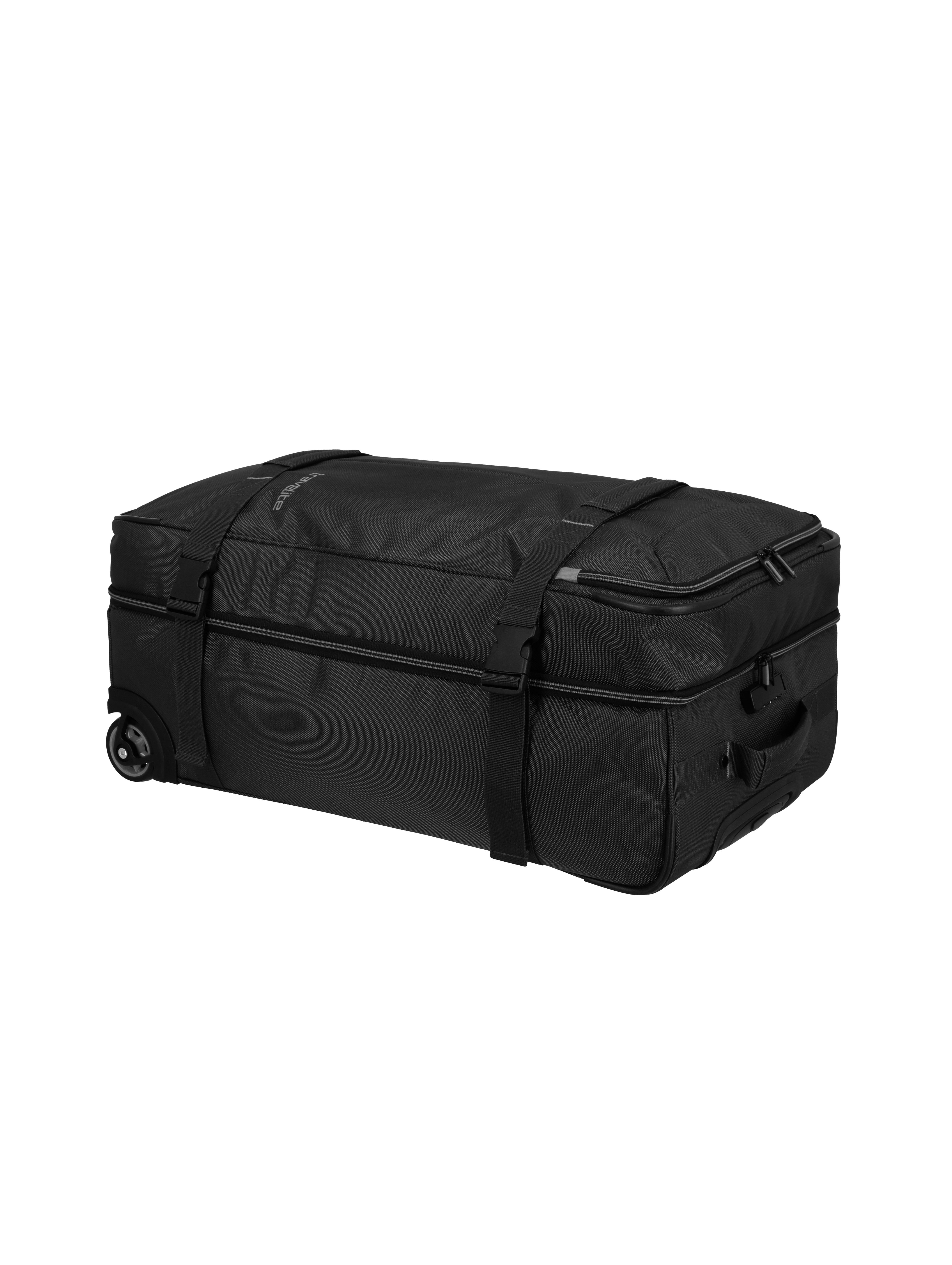 travelite Reisetasche Travelite TARIFA Rollenreisetasche, Schwarz
