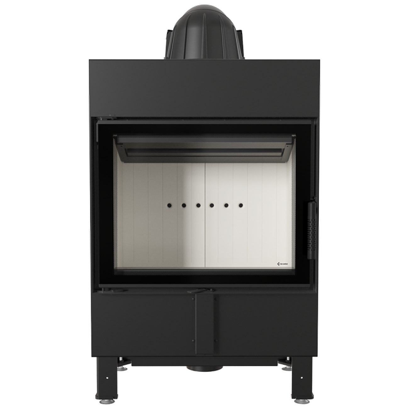 Kratki Камины KAMINEINSATZ AUS STAHL LUCY 14 KW Ø 200, 14,00 kW, (1-tlg)