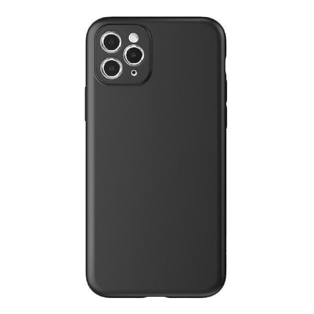 cofi1453 Bumper Silikon Hülle Basic für Honor 8X 5G Case TPU Soft Schwarz