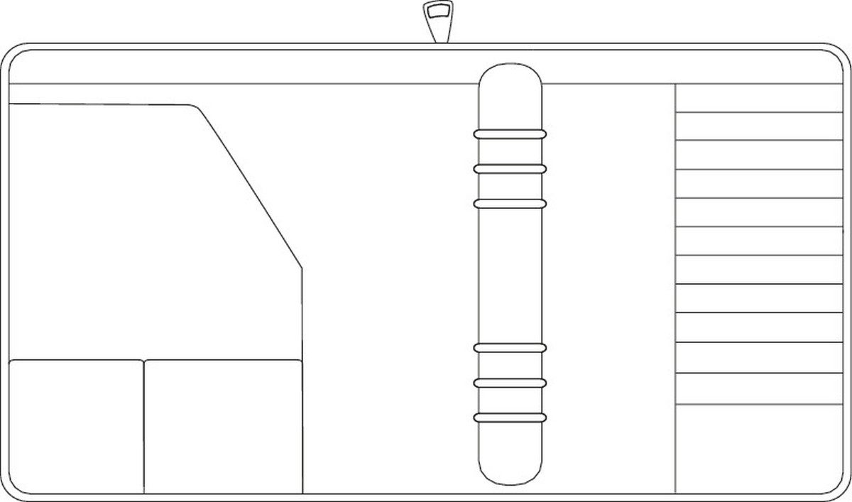 Thumbnail - CHRONOPLAN Terminplaner Timer-Ringbuch Standard A5 business edition Leder schwarz