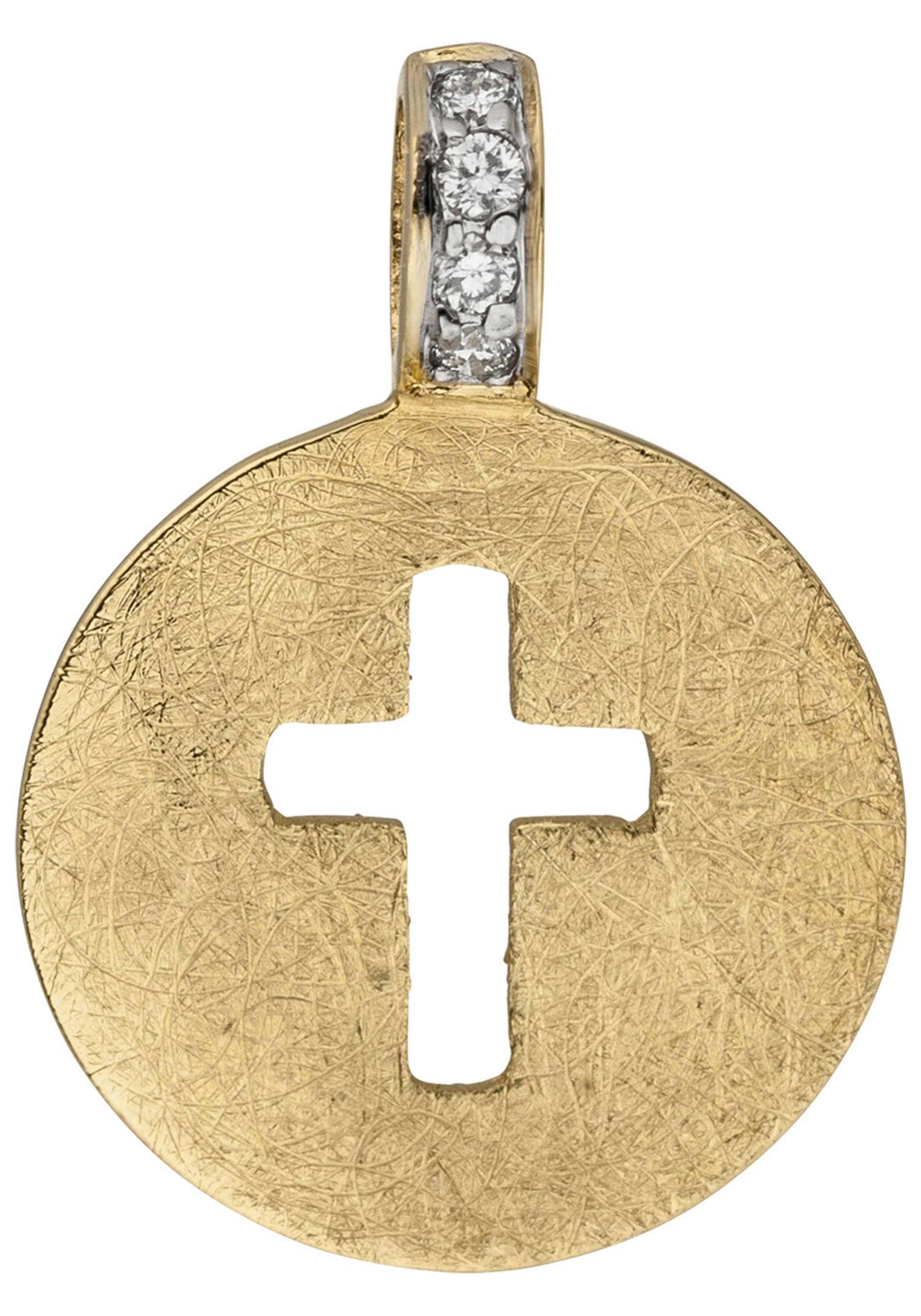 JOBO Kettenanhänger Anhänger Kreuz, 58...