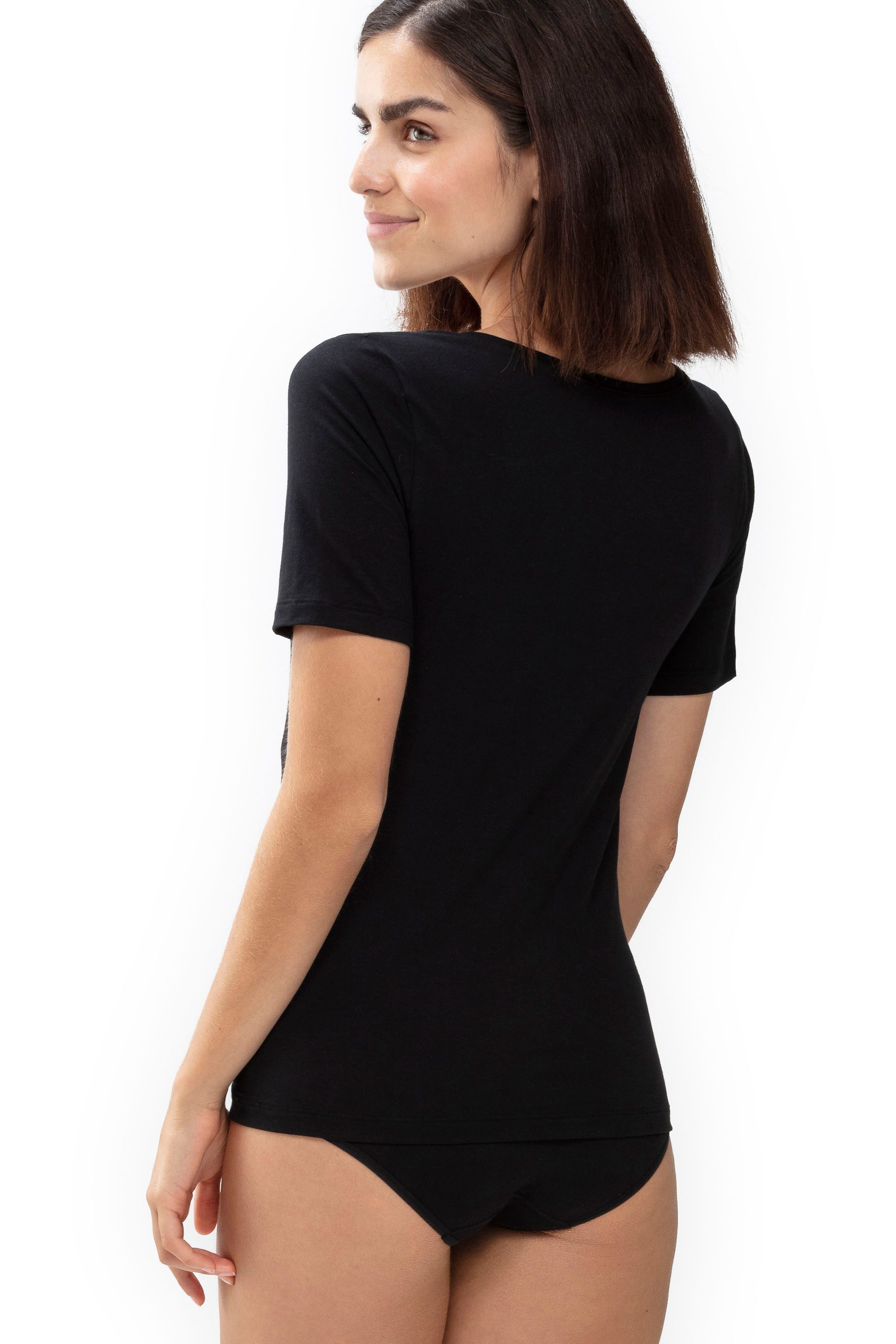 Mey Kurzarmshirt Serie Superfine Organic Rundhals, günstig online kaufen