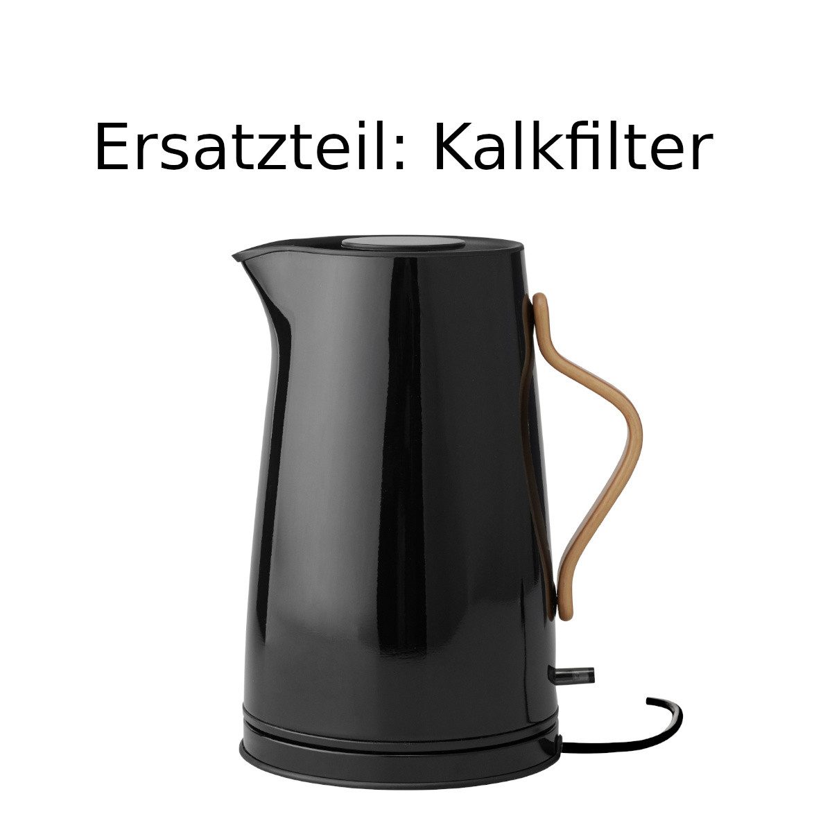 Stelton Wasserkocher Filter für Wasserkocher EMMA 1.2 l schwarz