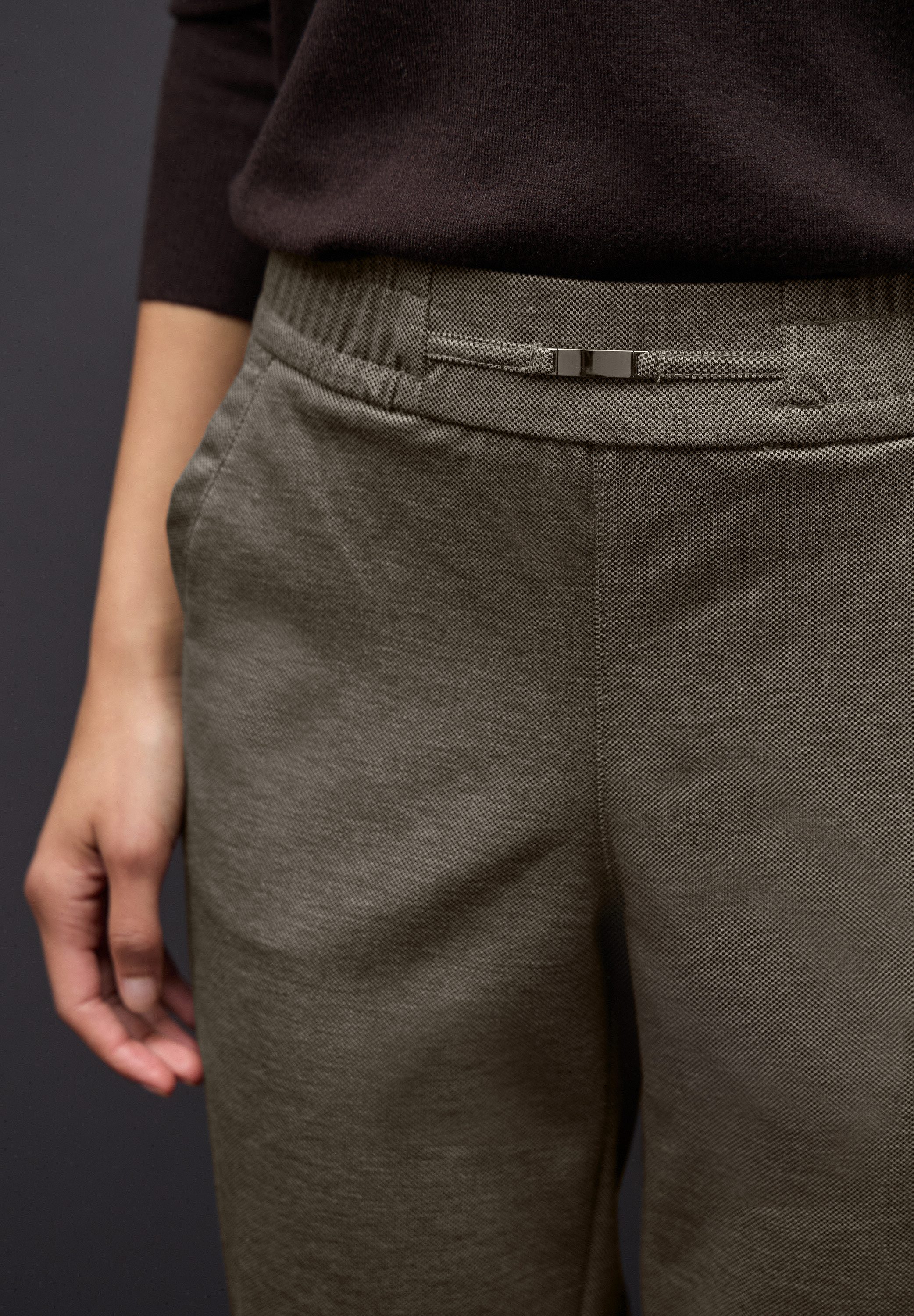 STREET ONE Jogginghose Style Bonny mit Schnallendetail