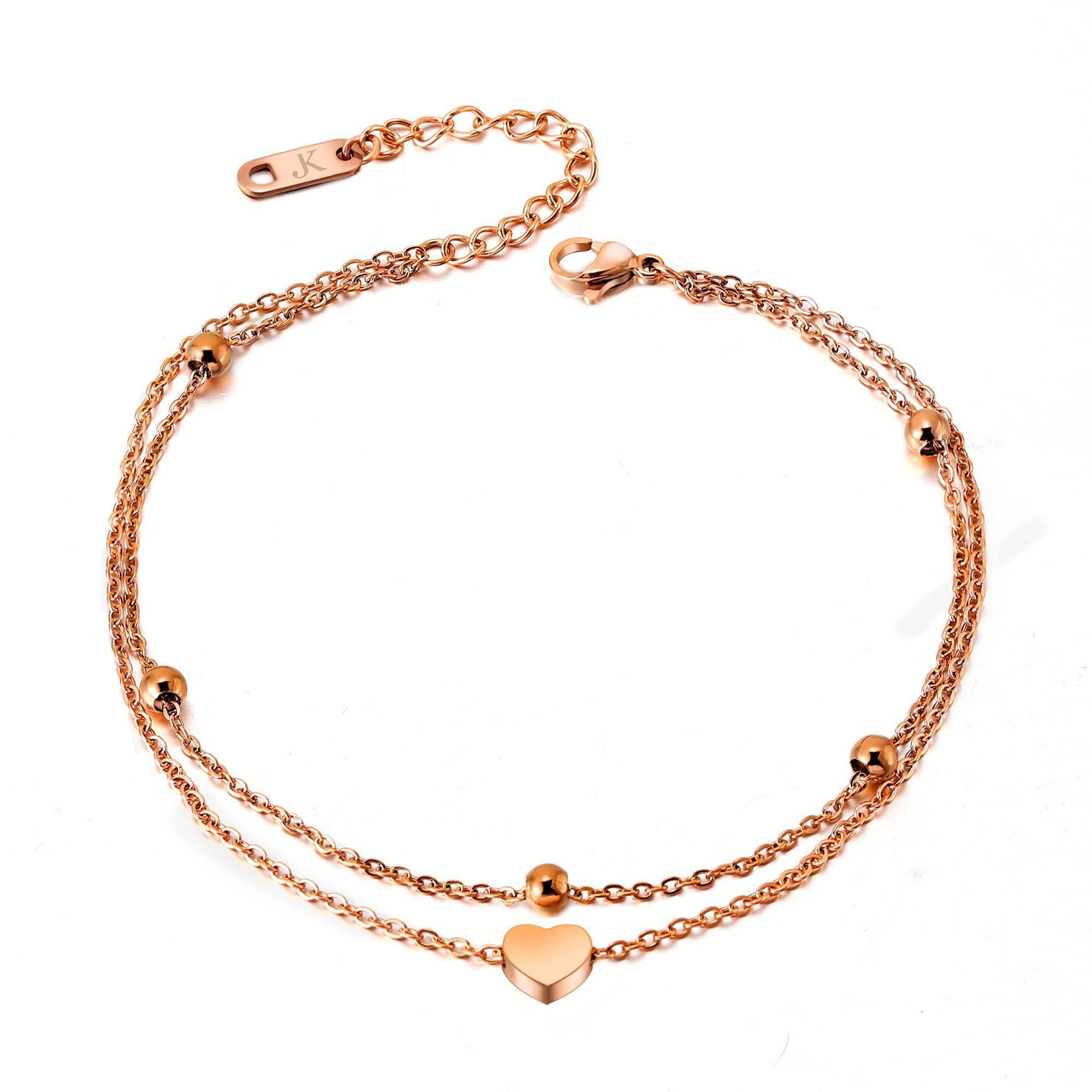 Fußkette Heart