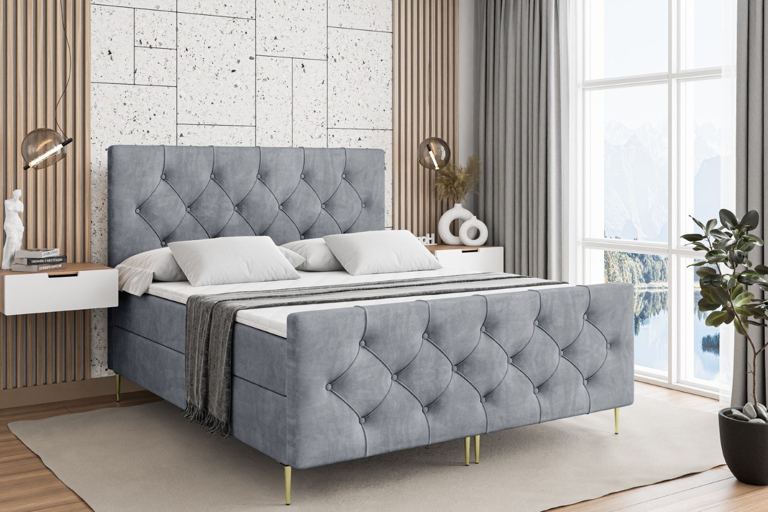 ALTDECOR Boxbett MIRAGE-F-Z (Multipocket-Matratze H4, H3 günstig online kaufen