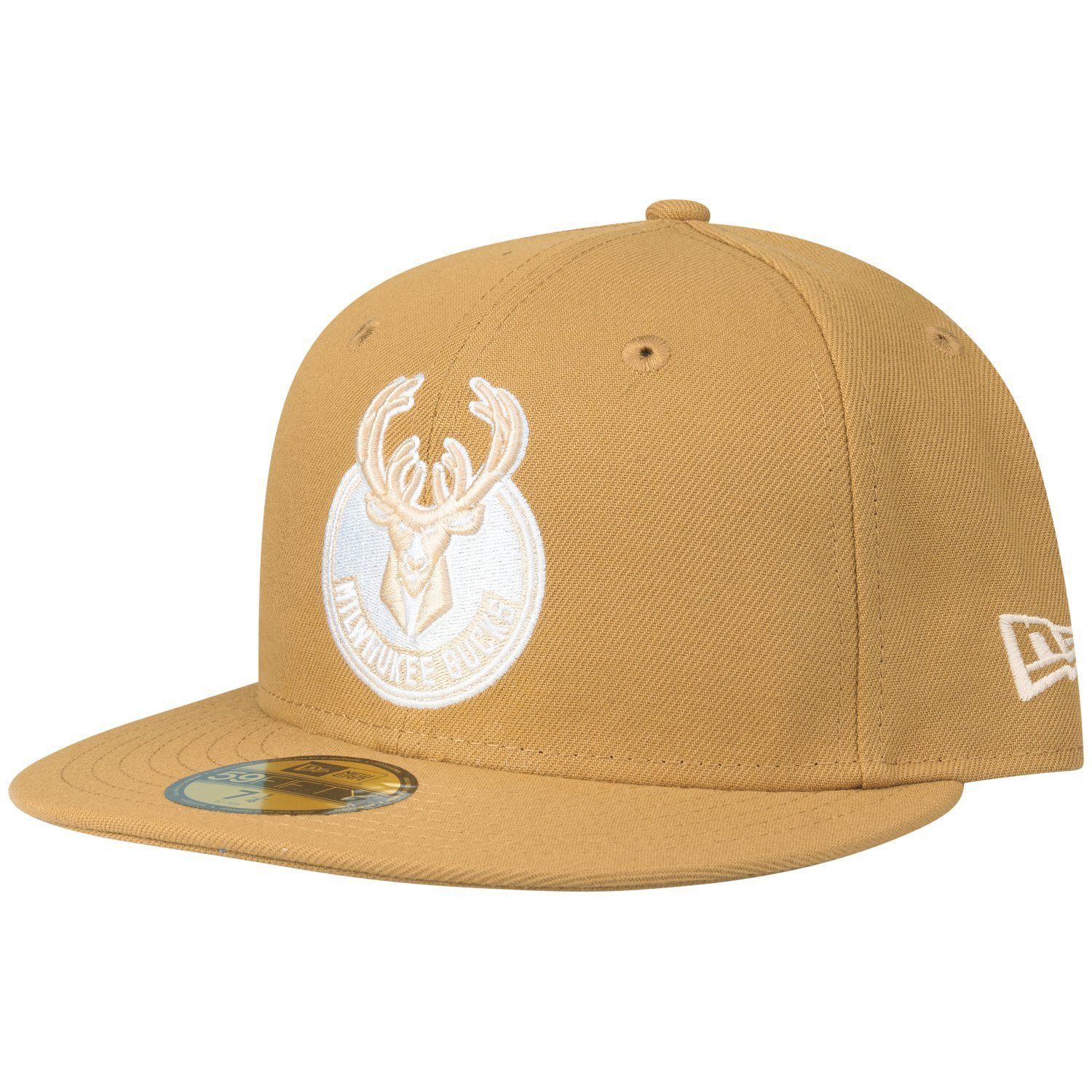 New Era Fitted Cap 59Fifty Milwaukee Bucks panama