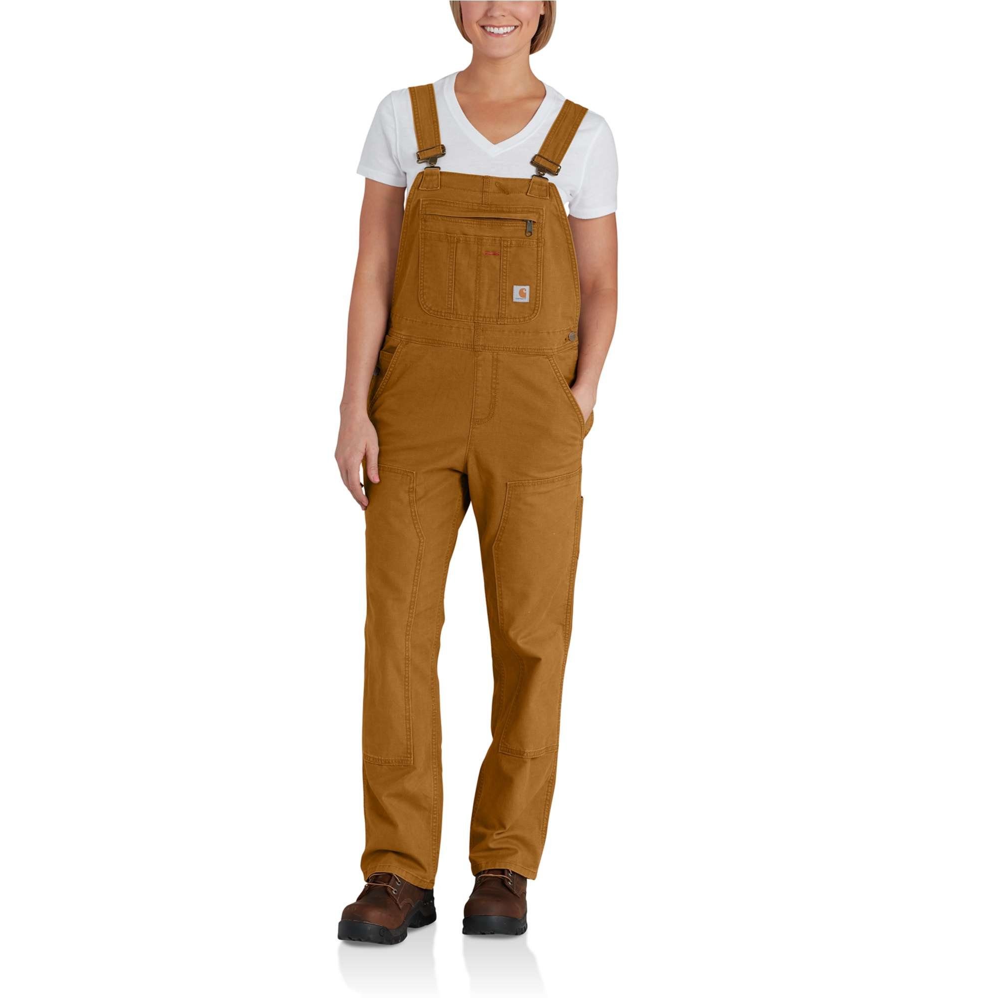 Carhartt Arbeitslatzhose CRAWFORD BIB OVERALL (1-tlg) carhartt® brown