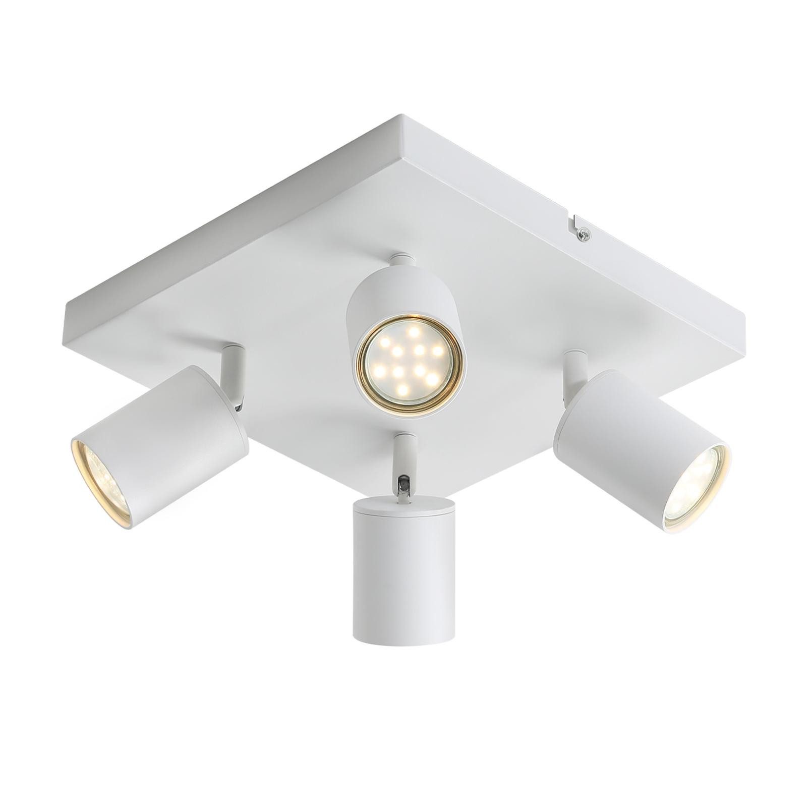 ZMH LED Deckenstrahler 4 Flammig Deckenspot günstig online kaufen