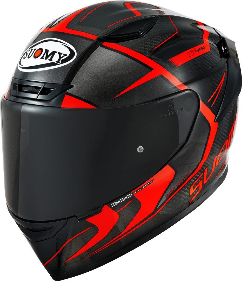Suomy Motorradhelm TX-Pro Advance 2023 Helm, Notfallsystem-Polsterung (EQRS)