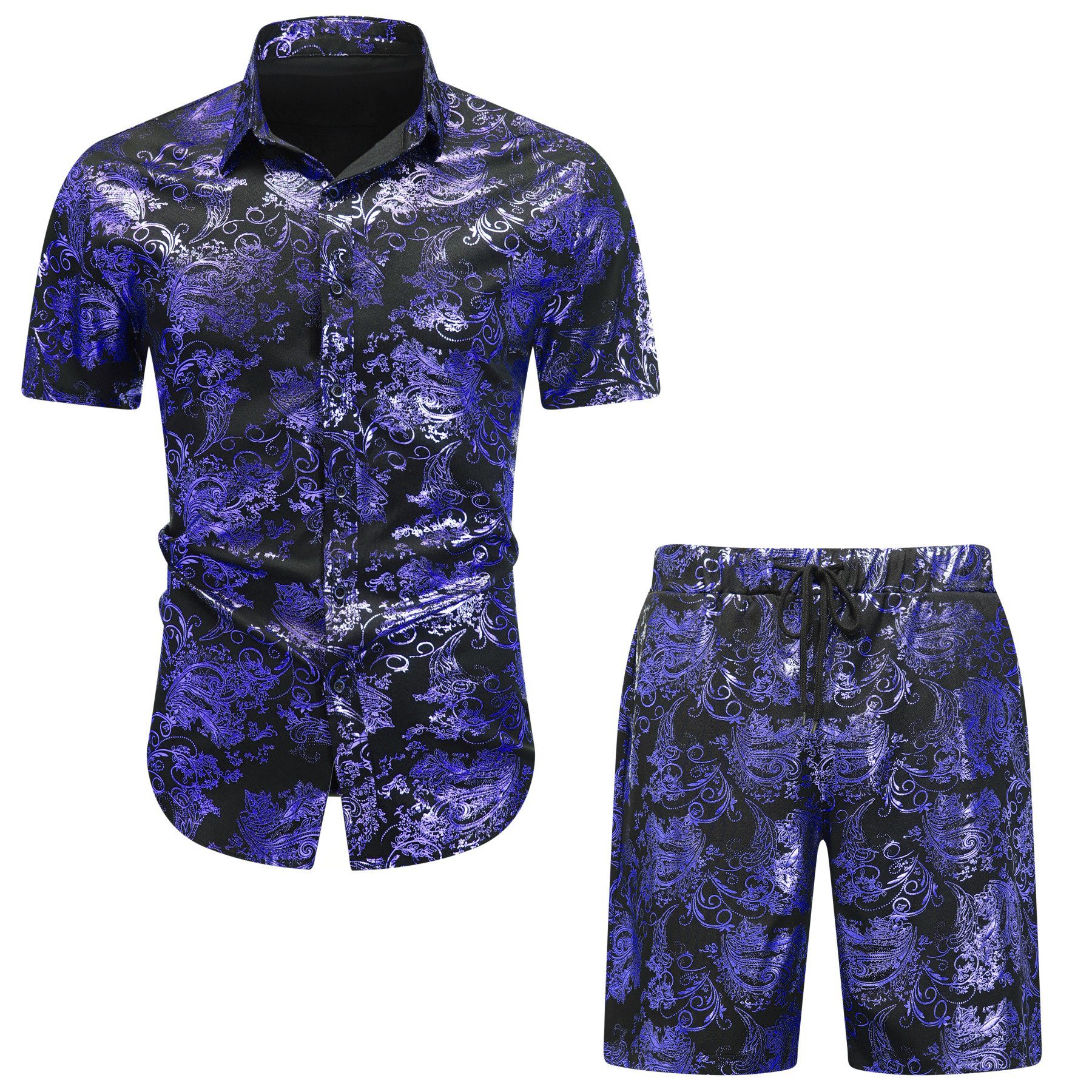 Allthemen Shirt & Hose (Set, Kurzarmhemd günstig online kaufen