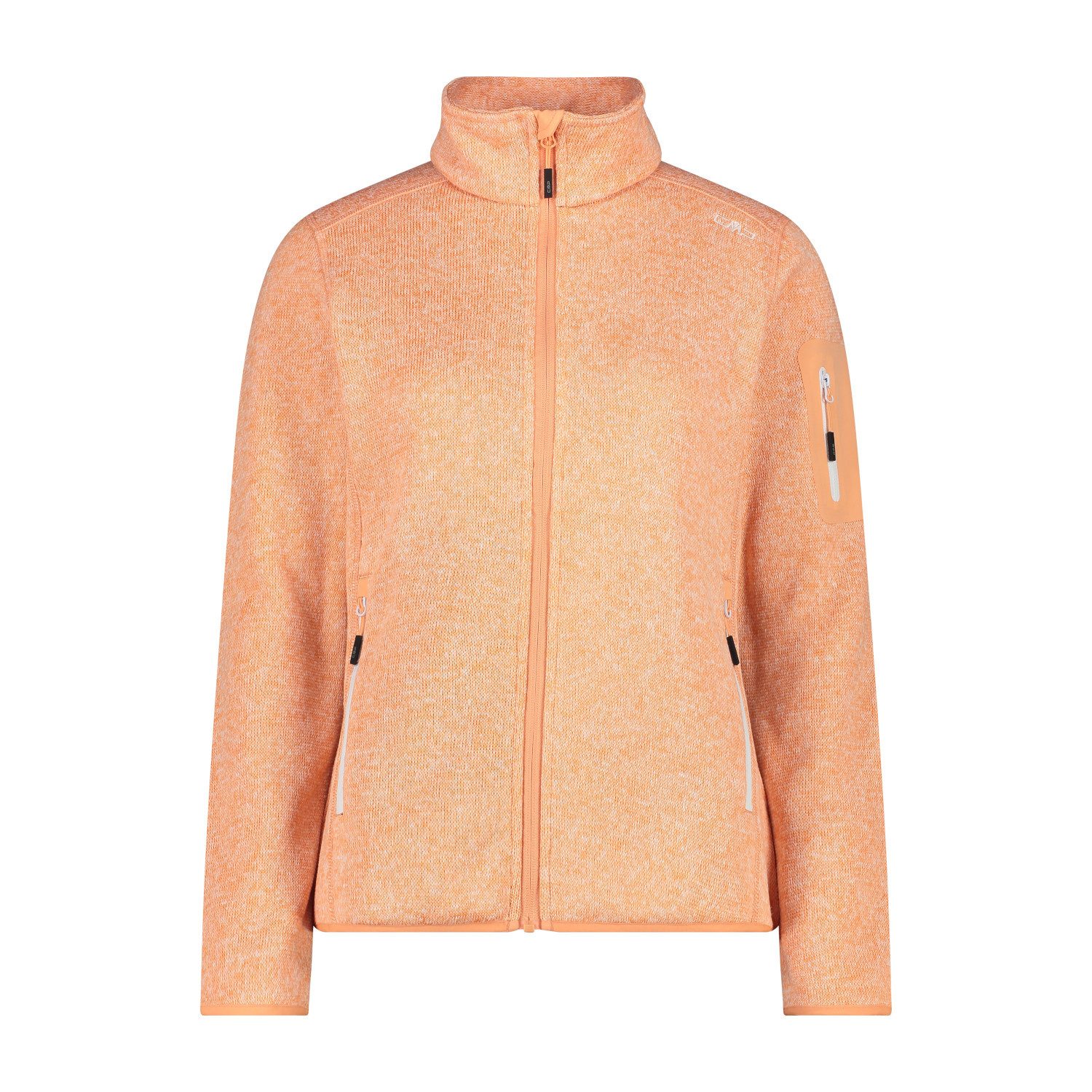 CMP Fleecejacke CMP Damen Jacke Knitted Melange Fleece Jacket 3H14746 günstig online kaufen