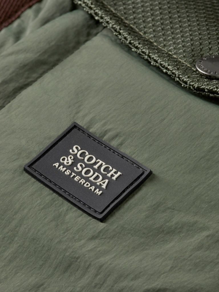 Scotch & Soda Kurzweste Hooded puffer günstig online kaufen