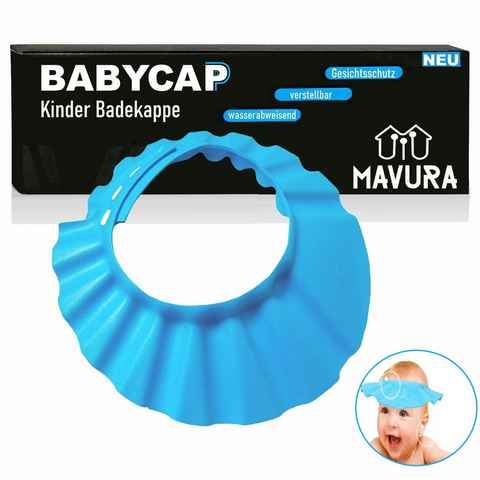 MAVURA Duschhaube BABYCAP Badekappe Badehaube Kinder Baby Duschkappe, Bademütze Schwimmhaube Augenschutz Ohrenschutz einstellbar