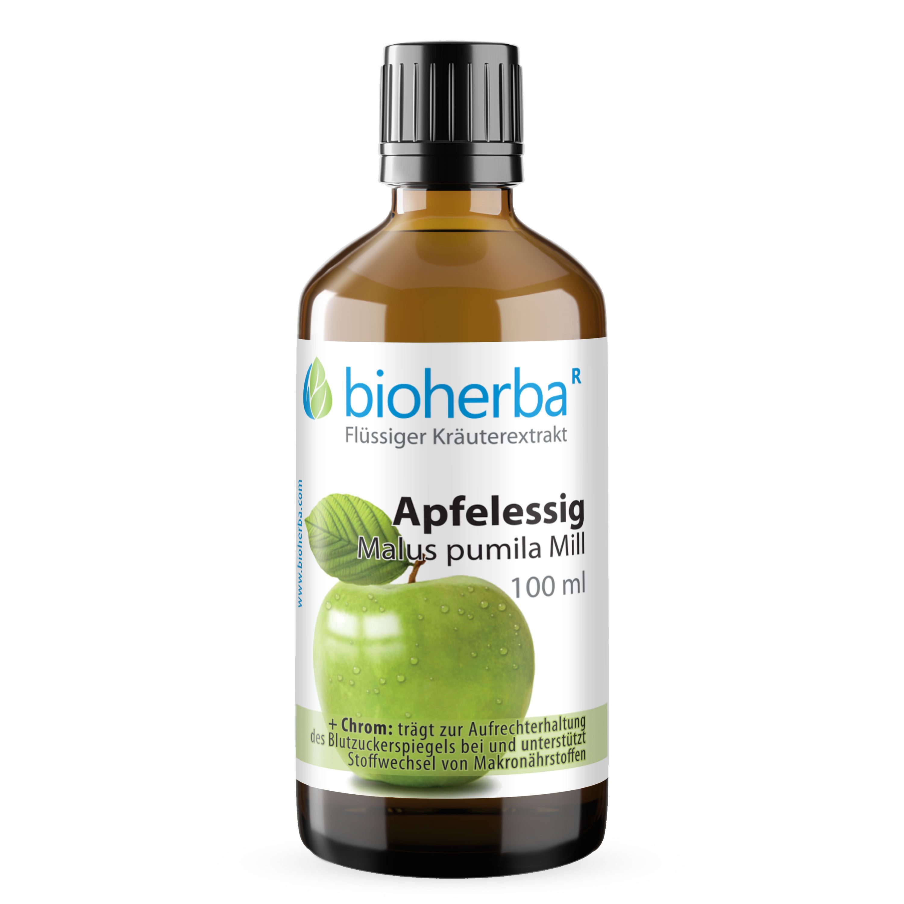 BIOHERBA R Bioherba Apfelessig Malus pumila Mill. Tropfen Tinktur 100 ml Tropfen, 1 er