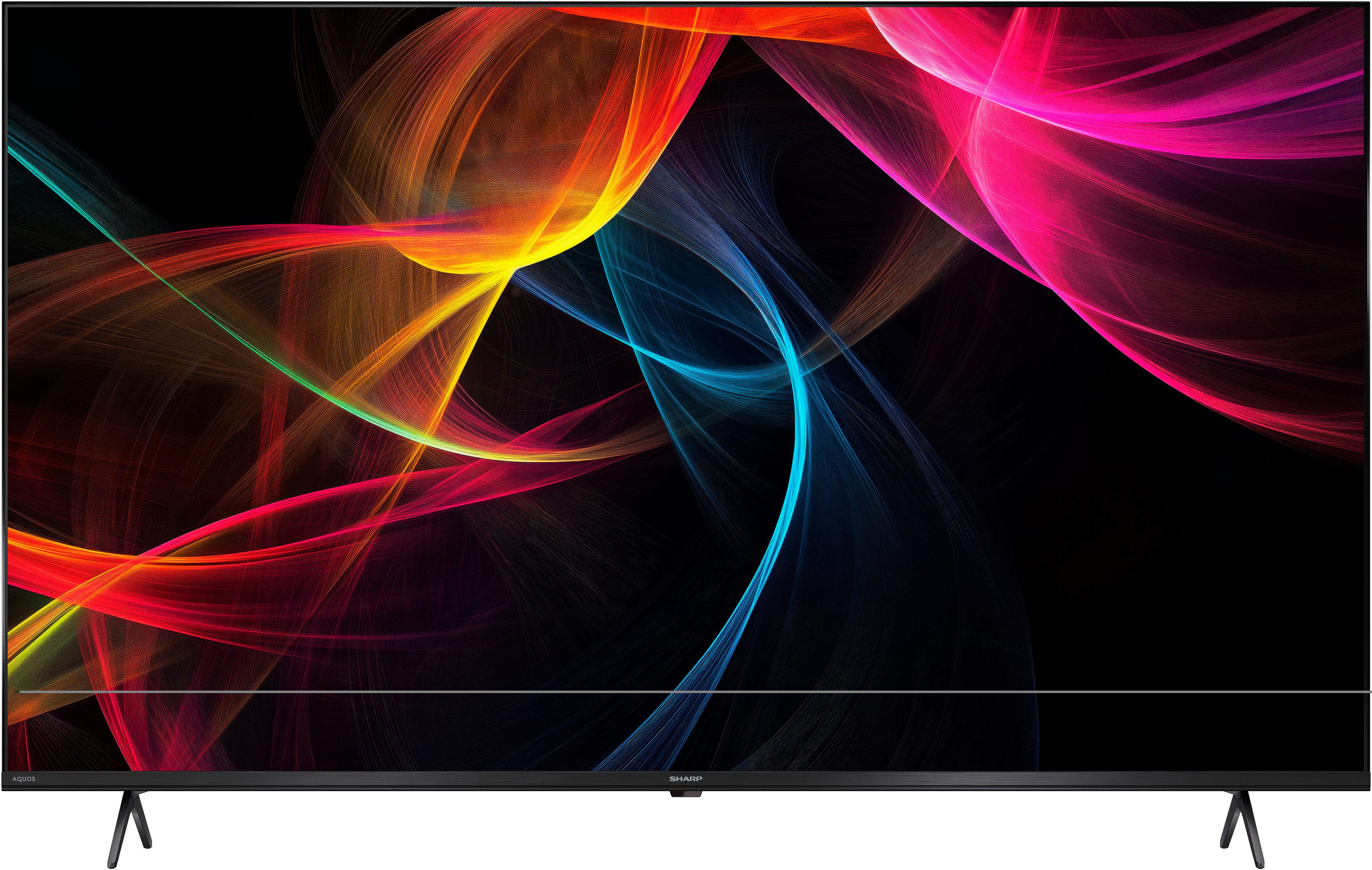 Sharp 4T-C50HLx LED-Fernseher (126 cm/50 Zoll, 4K Ultra HD, Google TV, Smart-TV)
