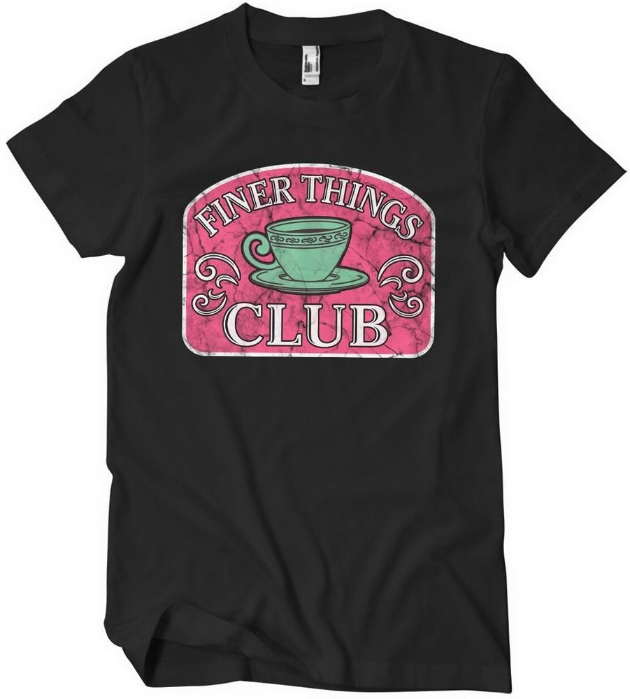 The Office T-Shirt Finer Things Club Big Tall T-Shirt