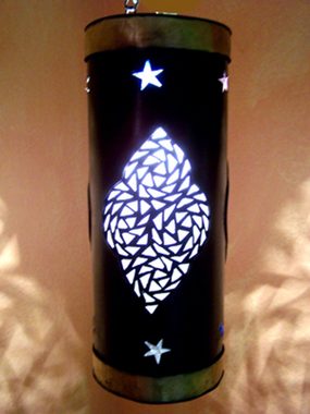 Marrakesch Orient & Mediterran Interior Deckenleuchte Orientalische Messing Lampe Pendelleuchte Louban 31cm, ohne Leuchtmittel, Handarbeit