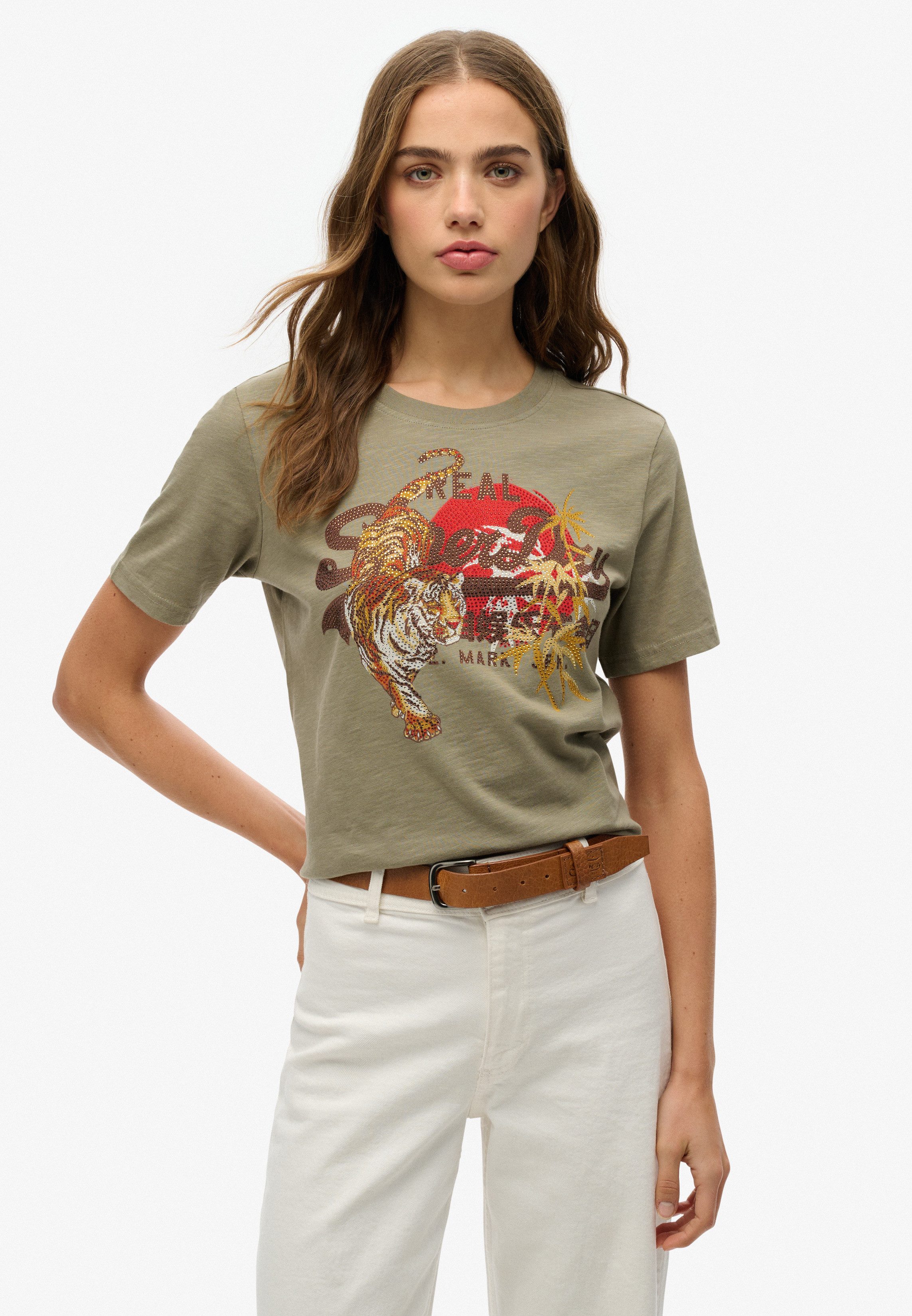 Superdry Kurzarmshirt VL TOKYO RELAXED TEE günstig online kaufen