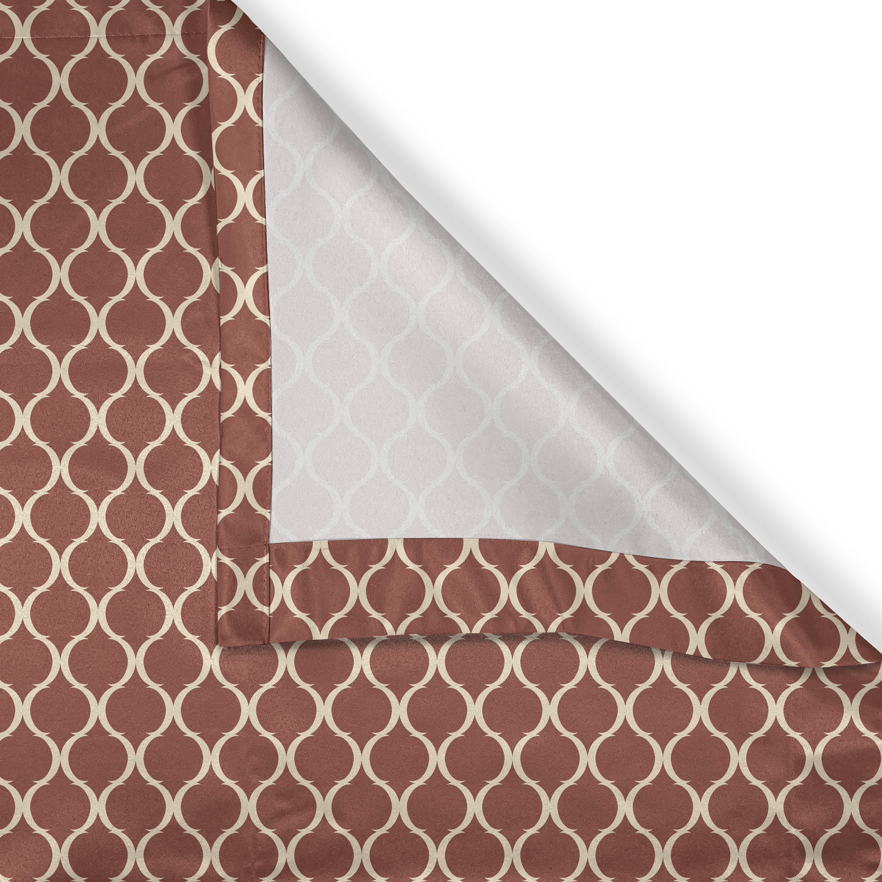 Retro Wohnzimmer, Schlafzimmer Scrolls Gardine Abakuhaus, Dekorative Chevron für 2-Panel-Fenstervorhänge