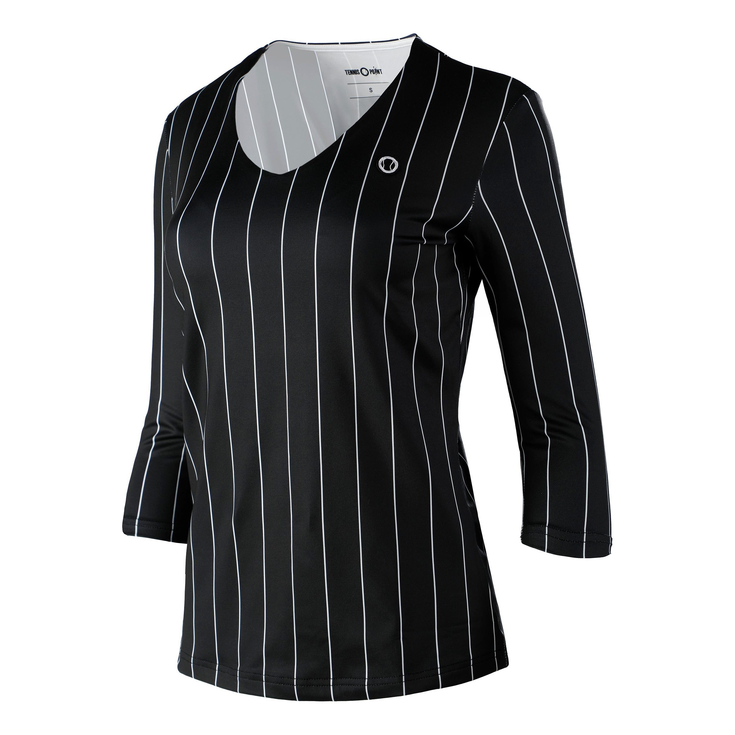 Tennis-Point Longsleeve Stripes