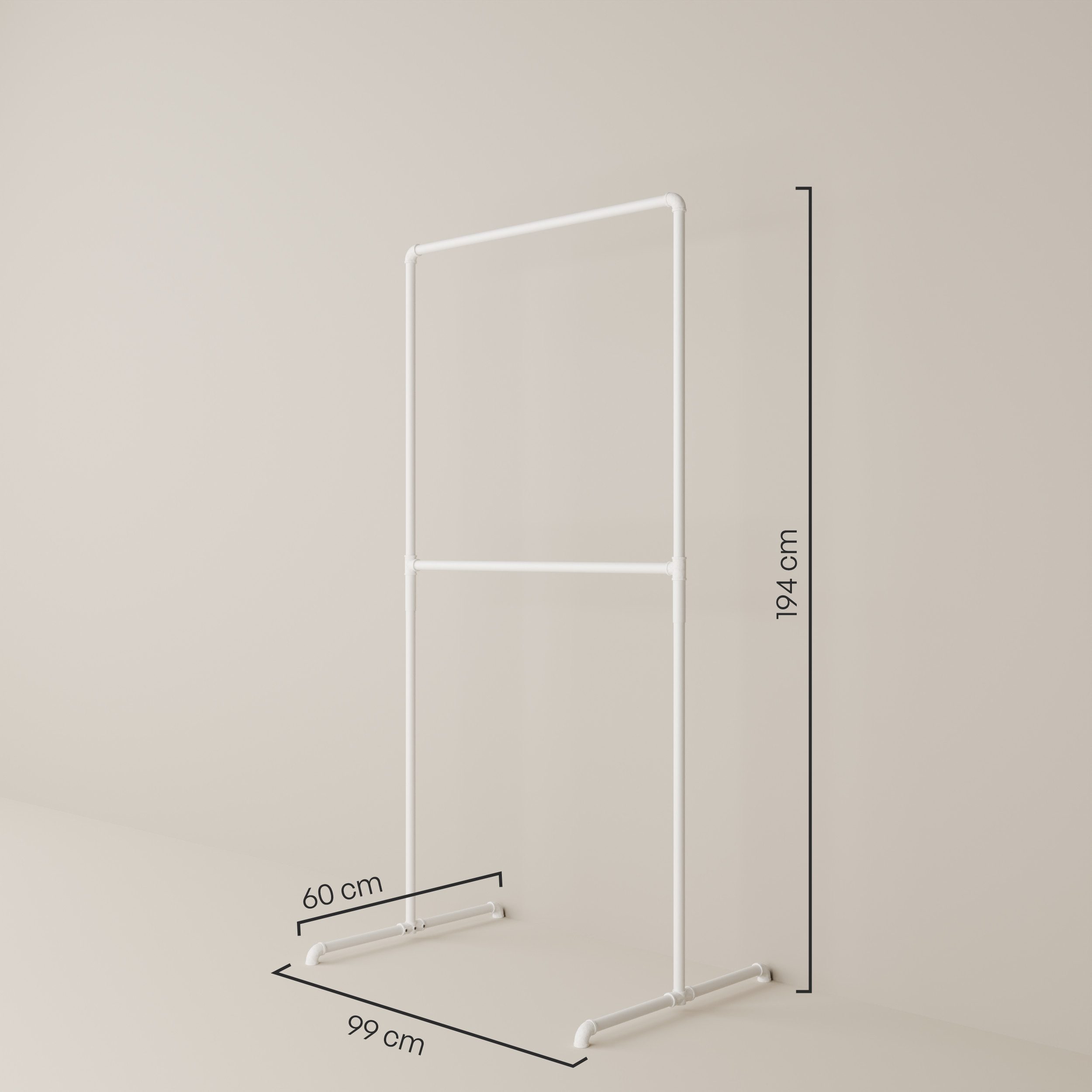 pamo. design Kleiderständer Kleiderständer LAS weiß günstig online kaufen