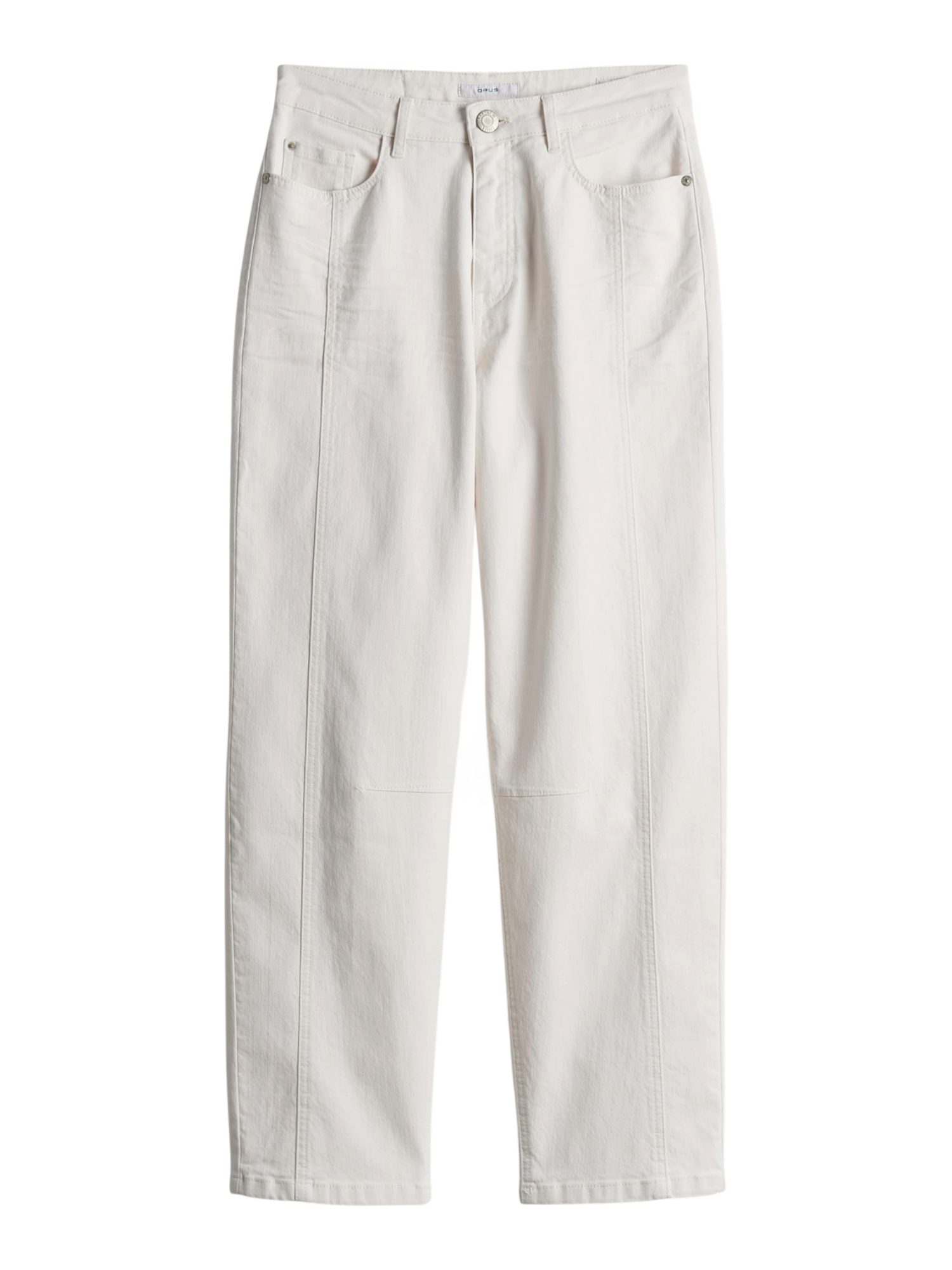 OPUS 5-Pocket-Jeans weiß,Casual,Baumwolle,Unifarben,Regular Fit,Mittel
