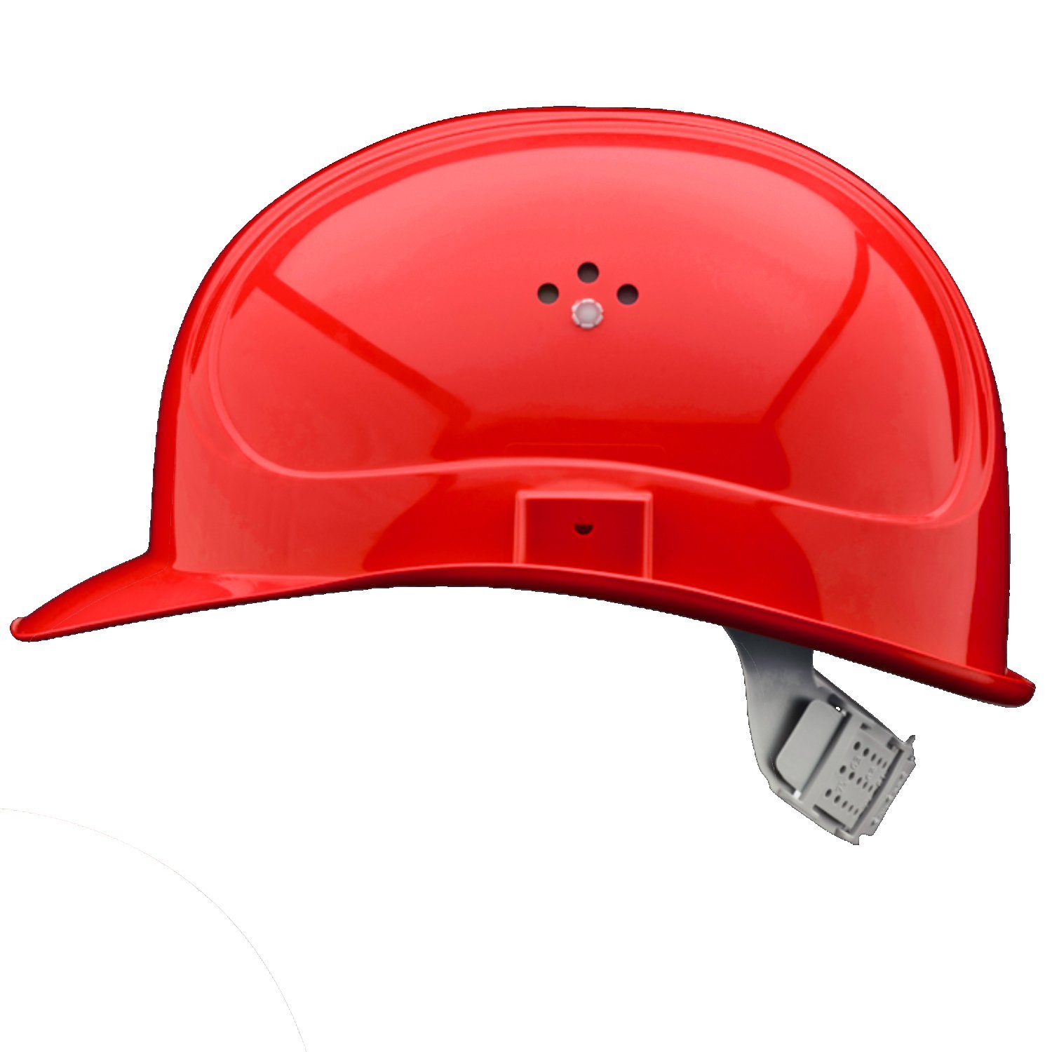 mit Schutzhelm GUARD Arbeitshelm 6-Punkt-Gurtband rot 5 (Art.22-80BR) - - BAU-Helm