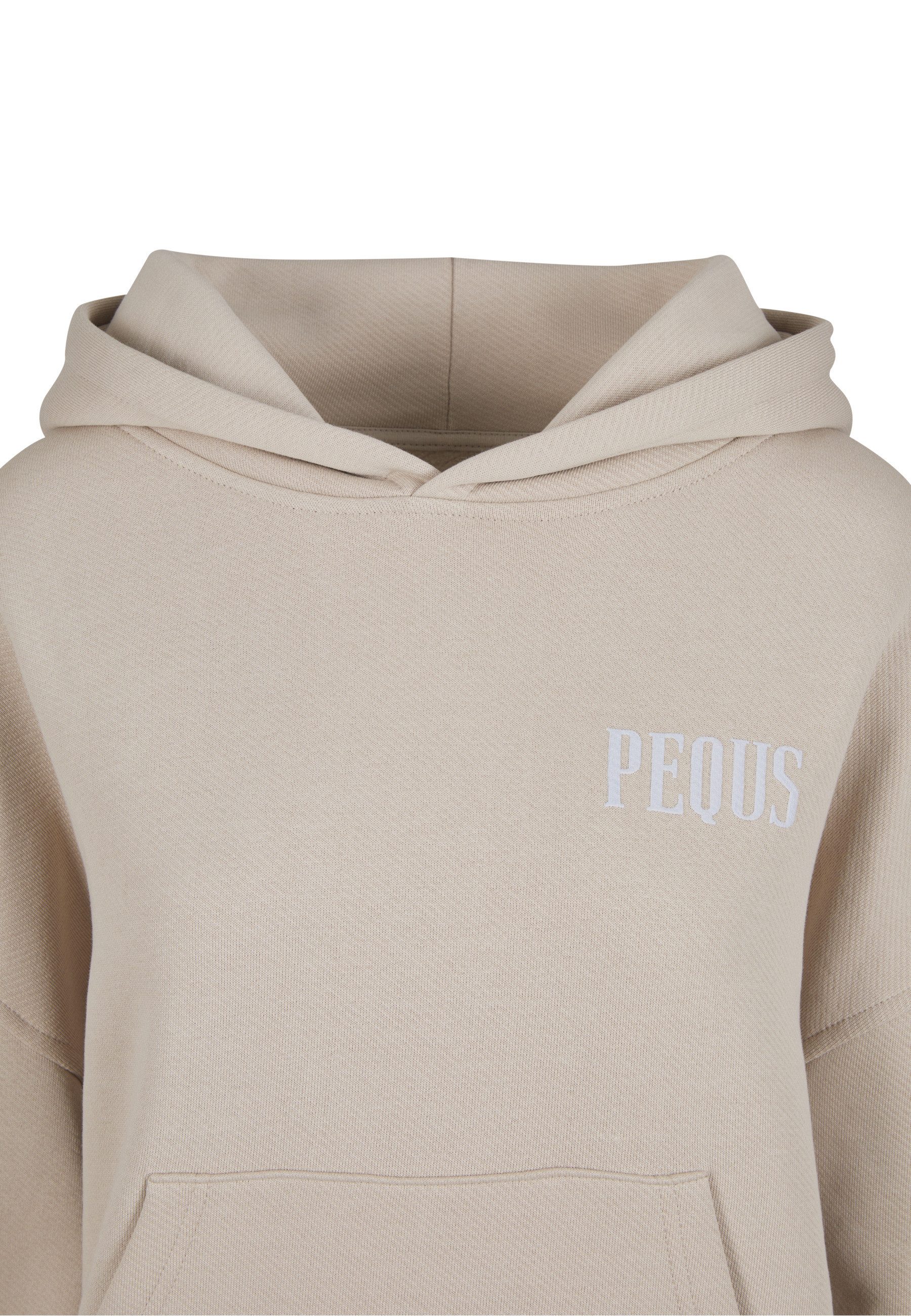 PEQUS Kapuzensweatshirt PEQUS PEQUS Cropped Back Logo Hoodie