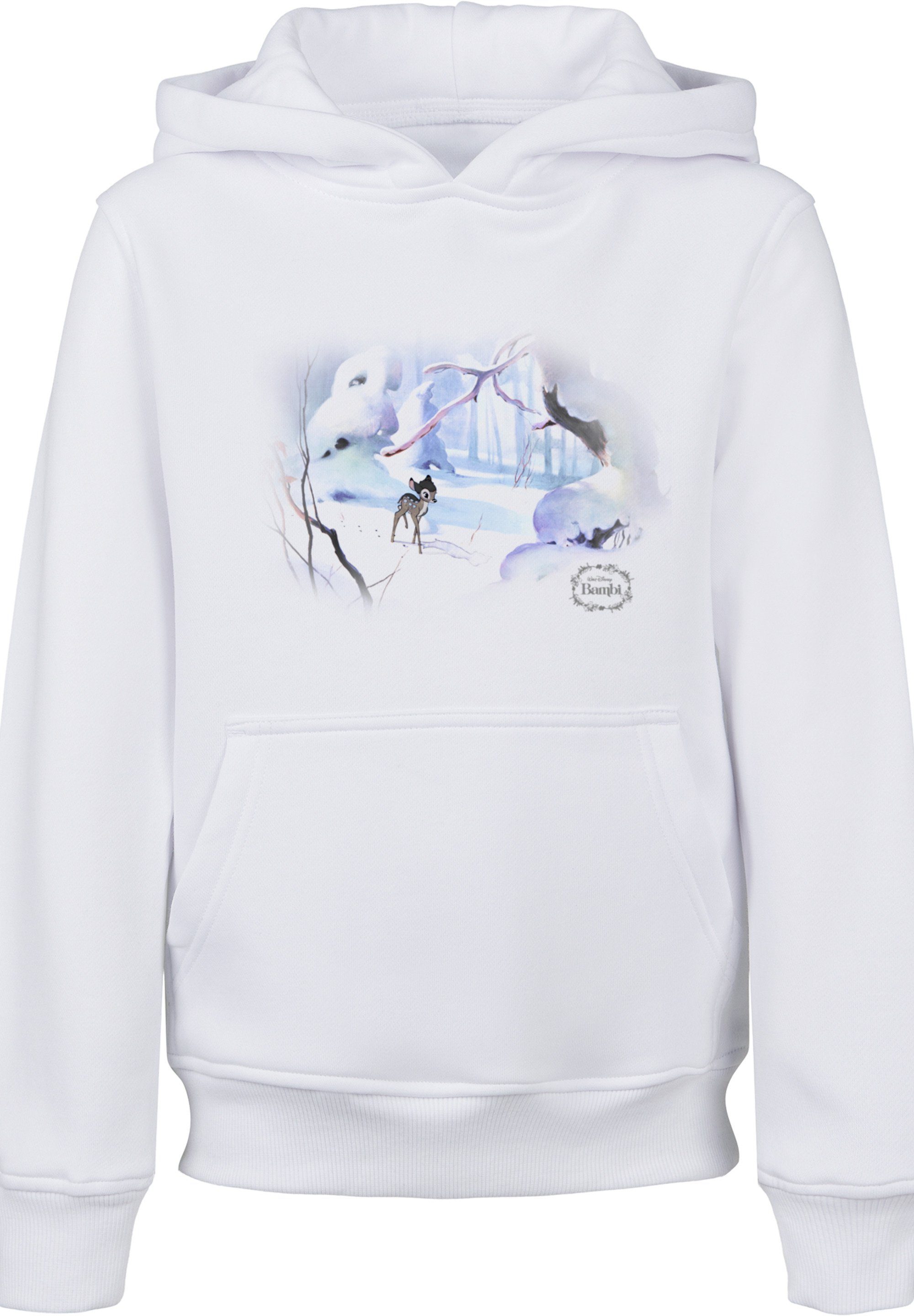 F4NT4STIC Sweatshirt Disney Bambi Unisex Kinder,Premium Merch,Jungen,Mädchen,Bedruckt Snow
