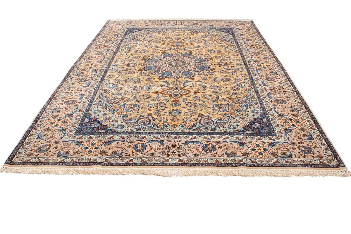 Handgeknüpfter Trading, Isfahan mm Seidenkette Höhe: rechteckig, Nain 6 207x309 Orientteppich Orientteppich,