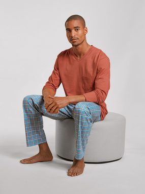CALIDA Pyjama Relax Imprint Herren (2 tlg)