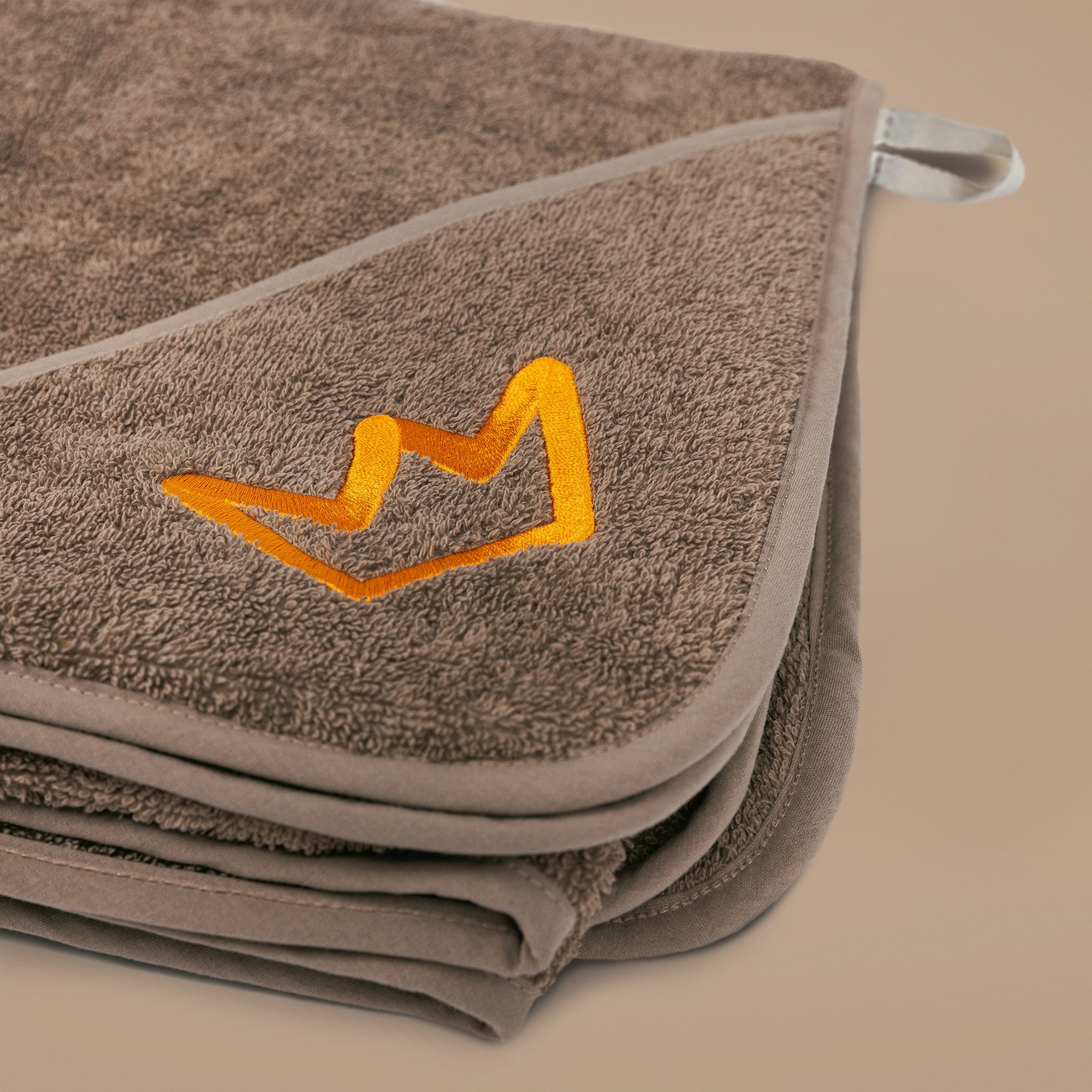 Rudelkönig Hundehandtuch aus Baumwolle, Hundehandtuch extra saugfähig mit Taschen, (1-St), 100% Baumwolle, Schnell trocknend, 6-Taschen-Griff