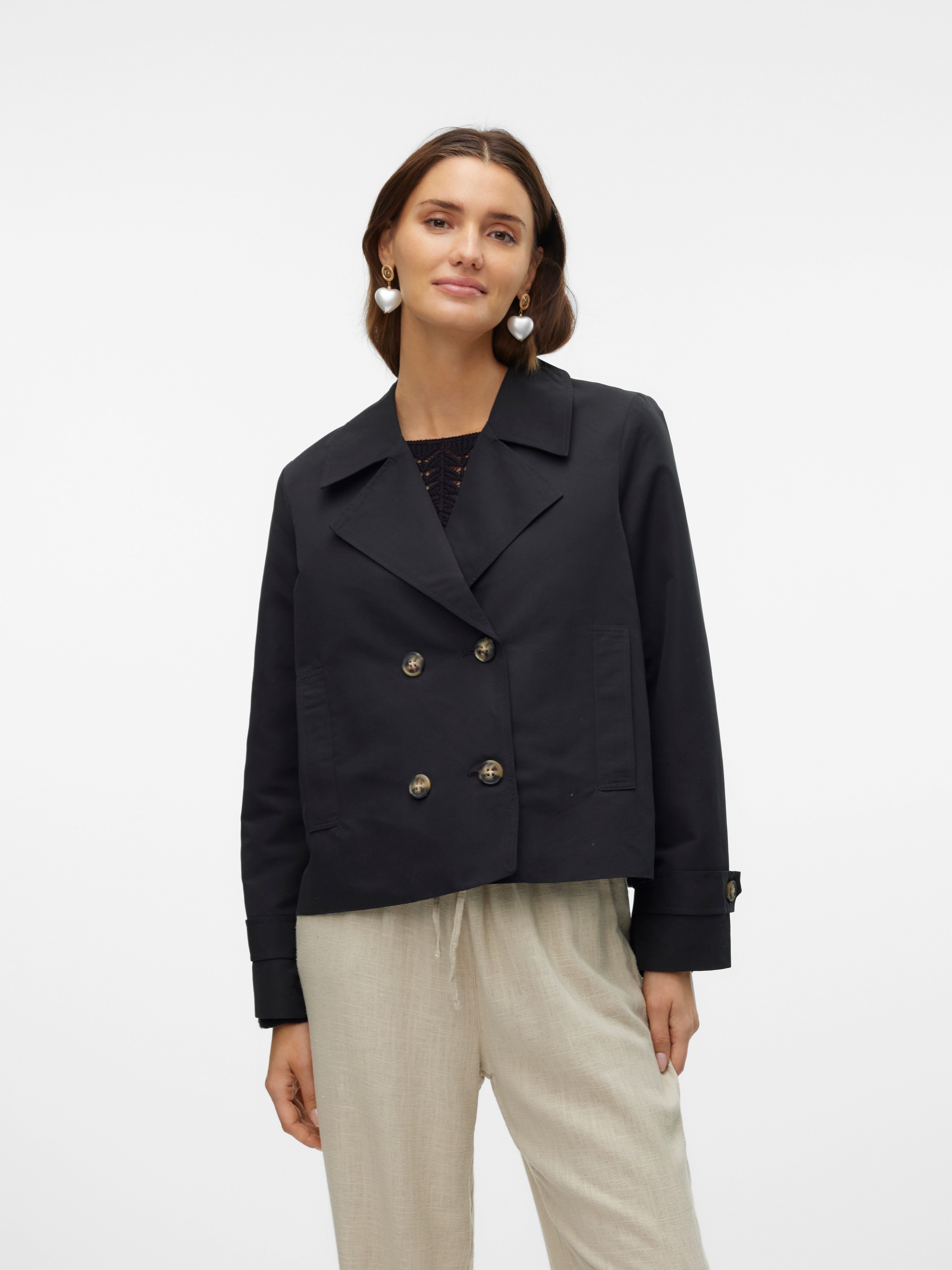 Vero Moda Kurzjacke VMCHLOEMIA SHORT TRENCHCOAT GA NOOS