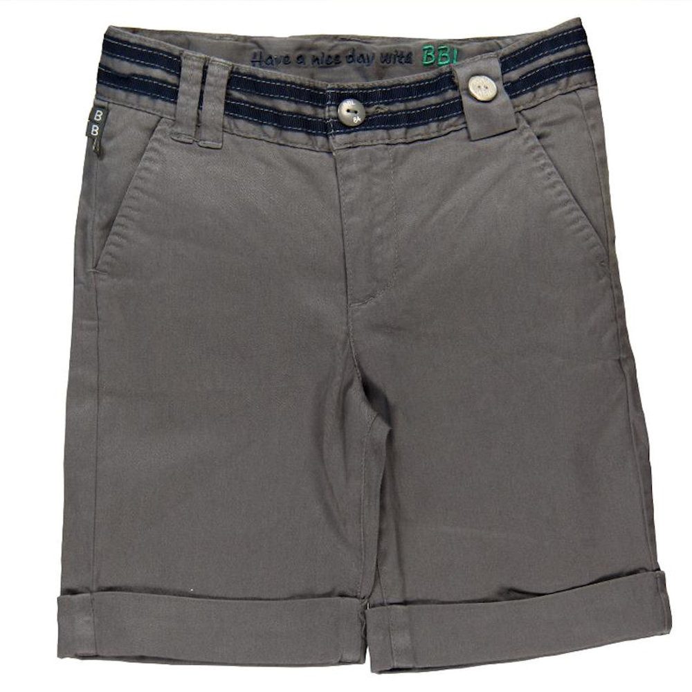 BÒBOLI Jeansbermudas BÒBOLI Bermuda Shorts grau (1-tlg)