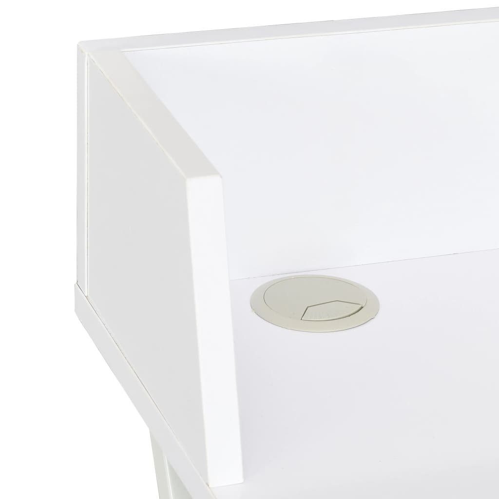 Schreibtisch cm 80x50x84 Schreibtisch Weiß Weiß vidaXL Weiß |
