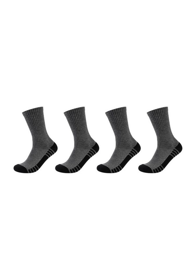 Skechers Socken Tennissocken 4er Pack, Gekämmte Baumwolle: Weich und  langlebig