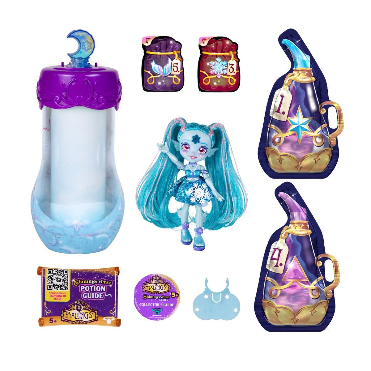 Moose Toys Babypuppe Magic Mixies Puppe Pixlings s2 w1 Doll