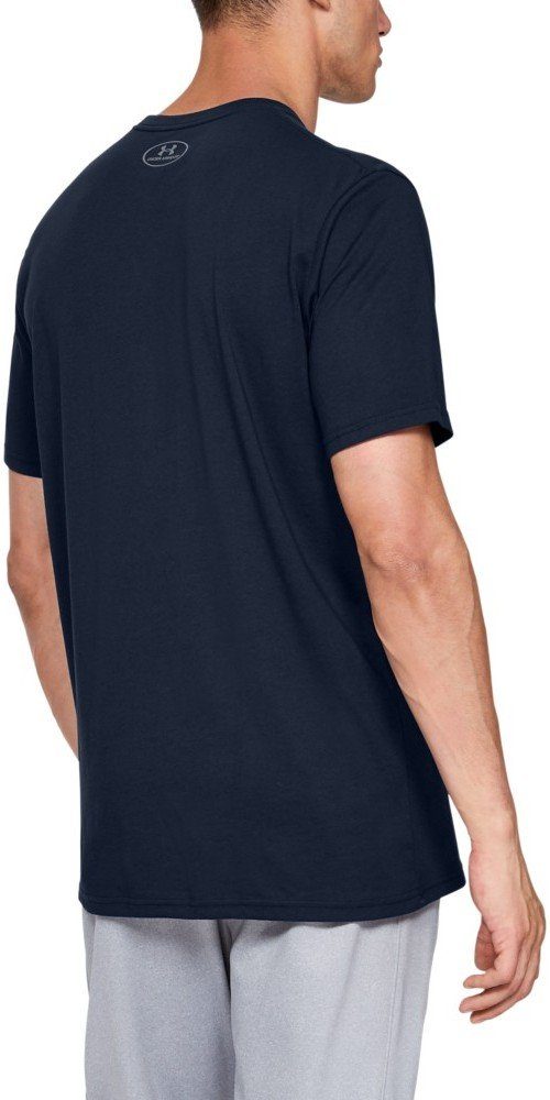 Kurzarm-Oberteil UA Team 001 Black Armour® Wordmark Under Issue T-Shirt