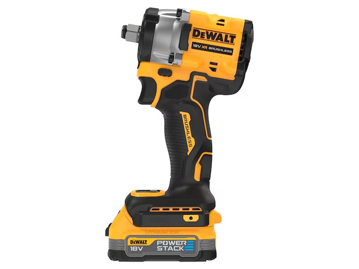 DeWalt Akku-Schlagschrauber 1/2",18V / 1,7Ah, 406 Nm, (Set), POWERSTACK Akku-Set im TSTAK-Koffer