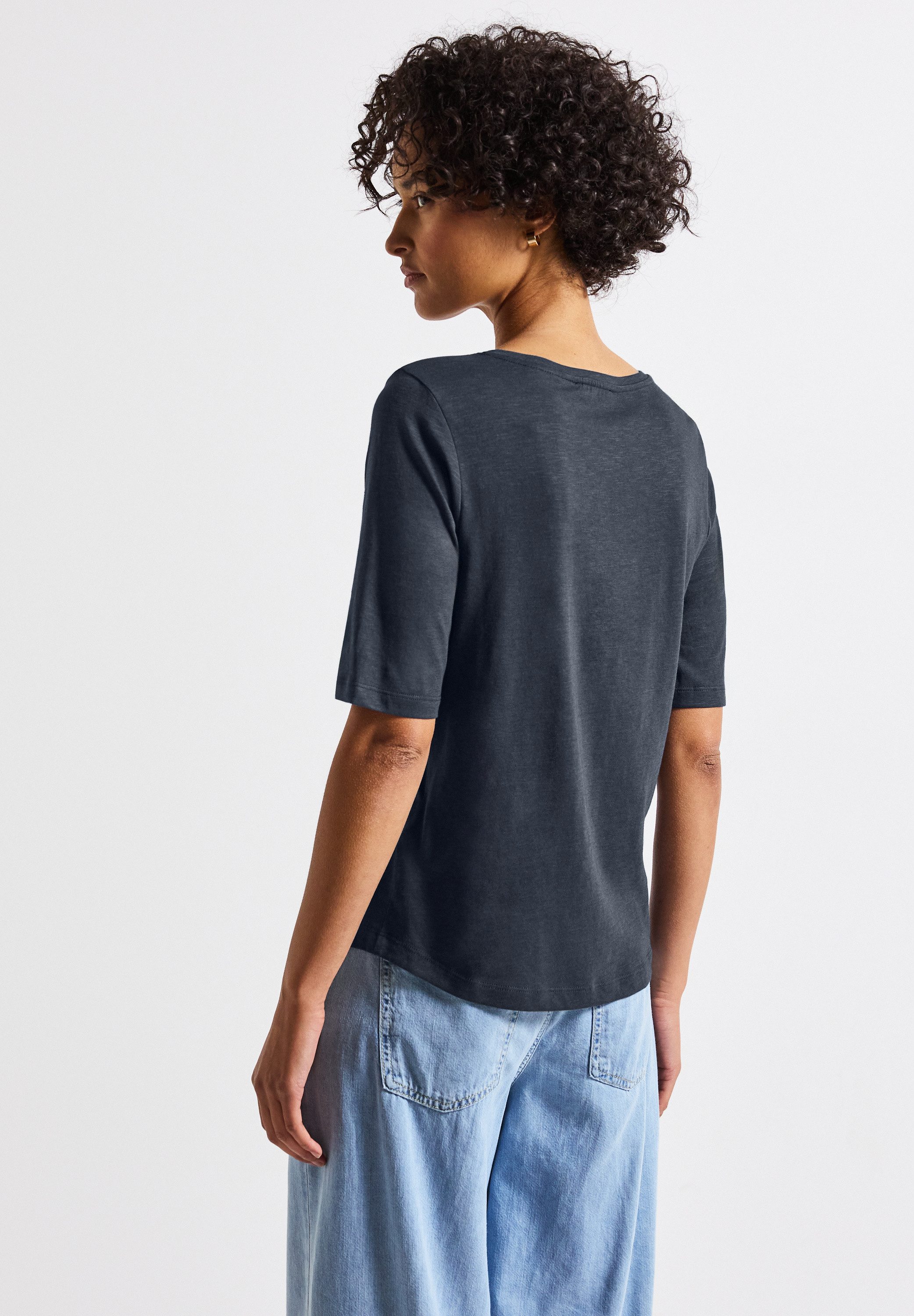 STREET ONE T-Shirt im soften Baumwoll-Mix