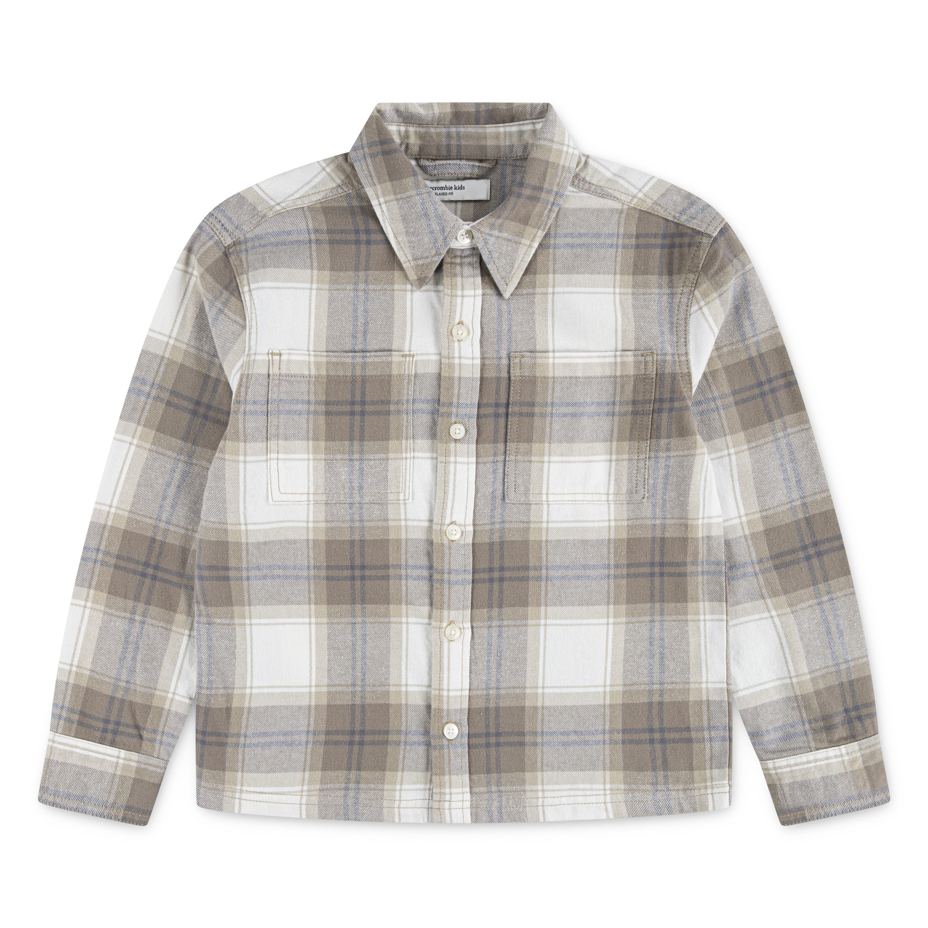 Abercrombie Kids Flanellhemd kariert, mit Brusttaschen, for boys