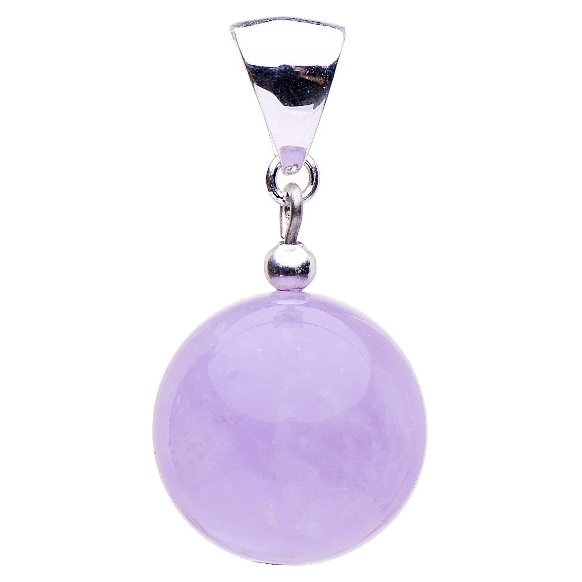Schmuck Krone Kettenanhänger Anhänger aus Amethyst & 925 Silber, Silber 925